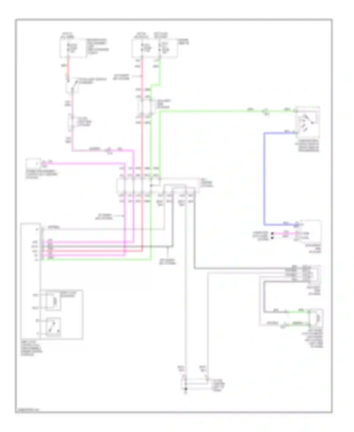 4Runner Toyota V (2009-2013): Shift interlock circuit