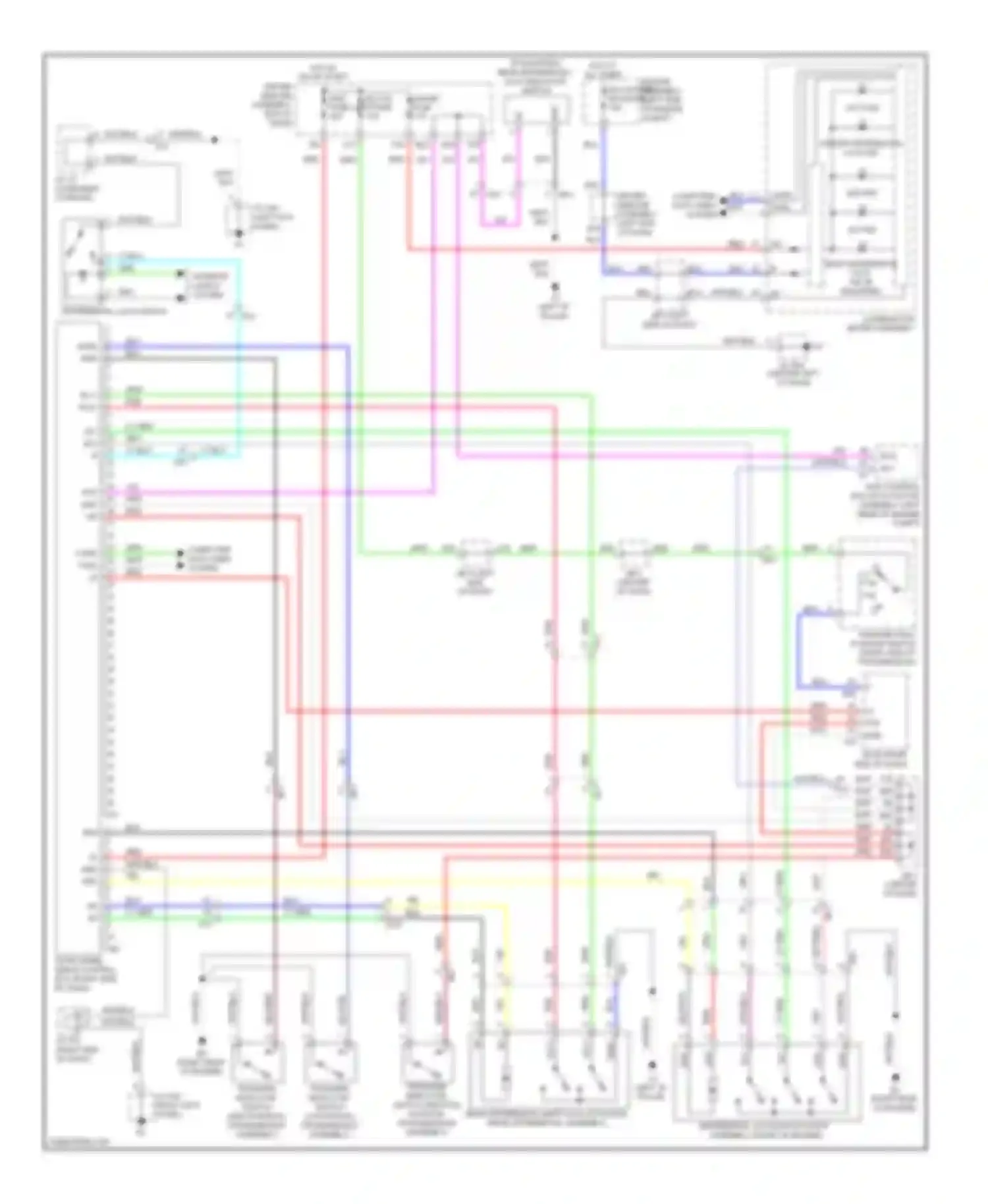 4Runner Toyota V (2009-2013): Rear differential lock circuit