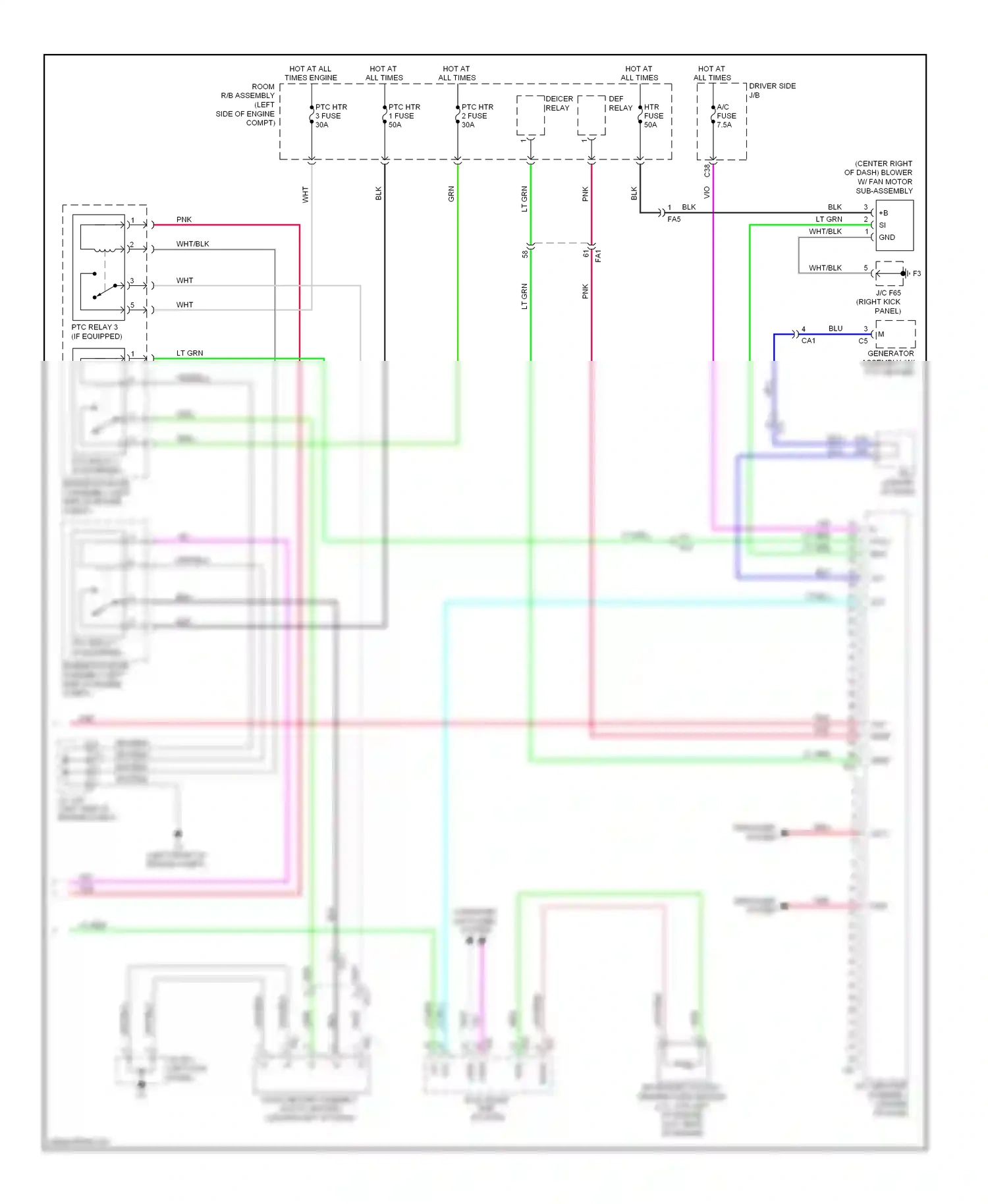 Toyota 4Runner V (2009-2013) computer data lines system wiring diagram  (10 of 51)