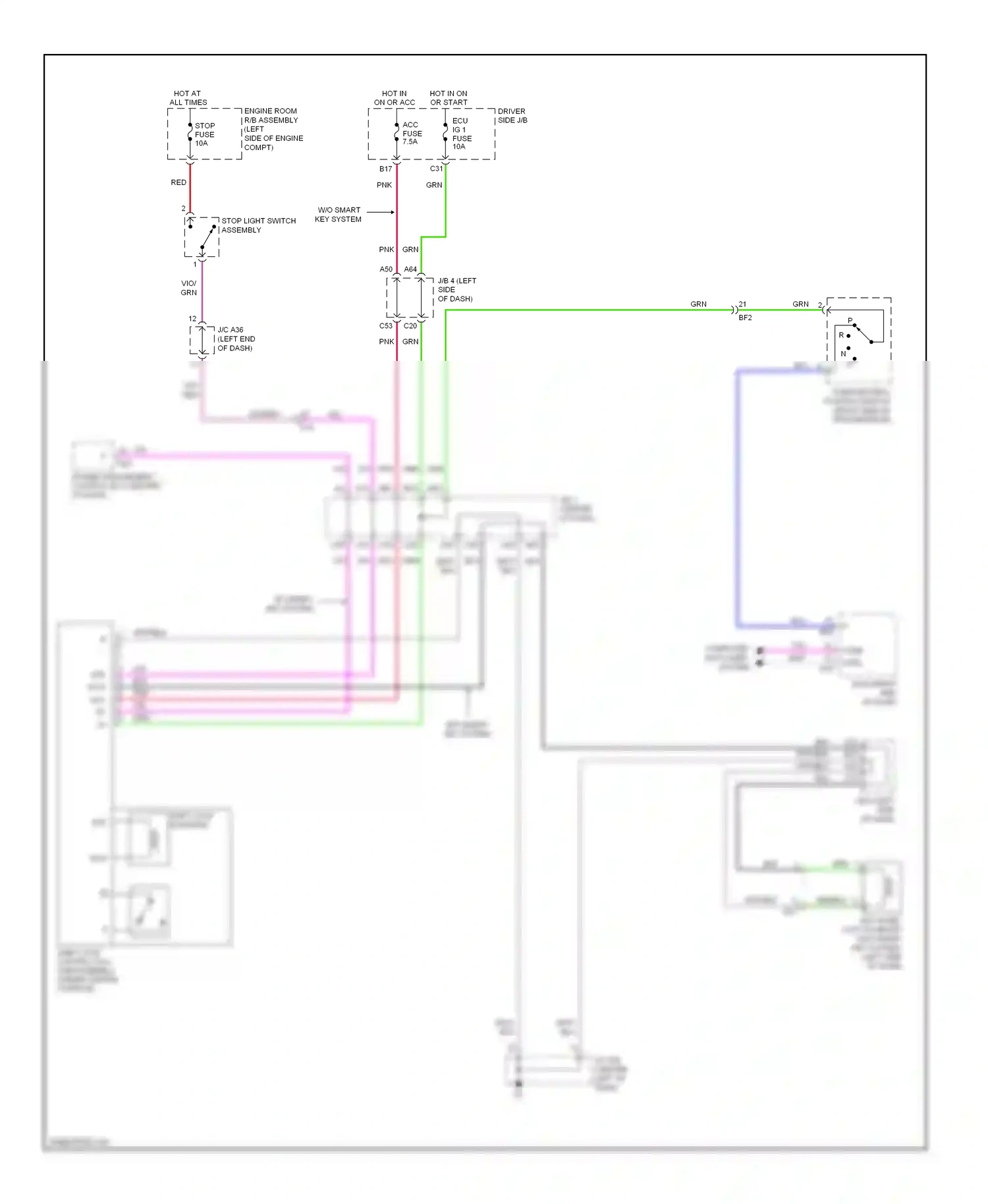 Toyota 4Runner V (2009-2013) computer data lines system wiring diagram  (39 of 51)