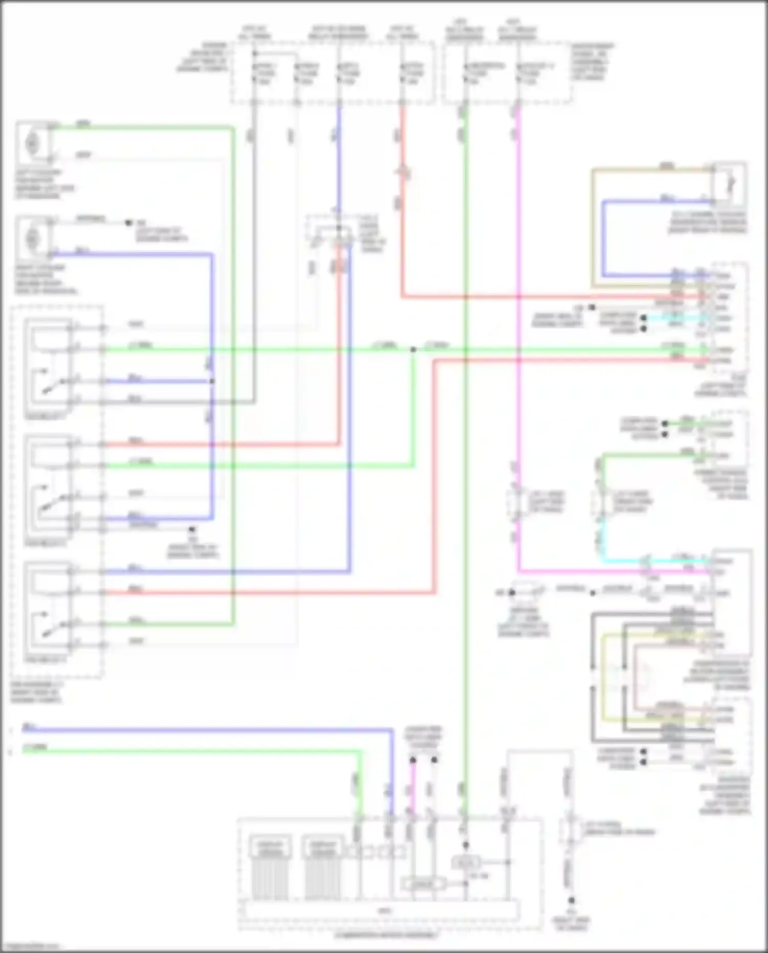 Aqua Toyota II (2021-2024): Automatic a/c circuit (3 of 3)