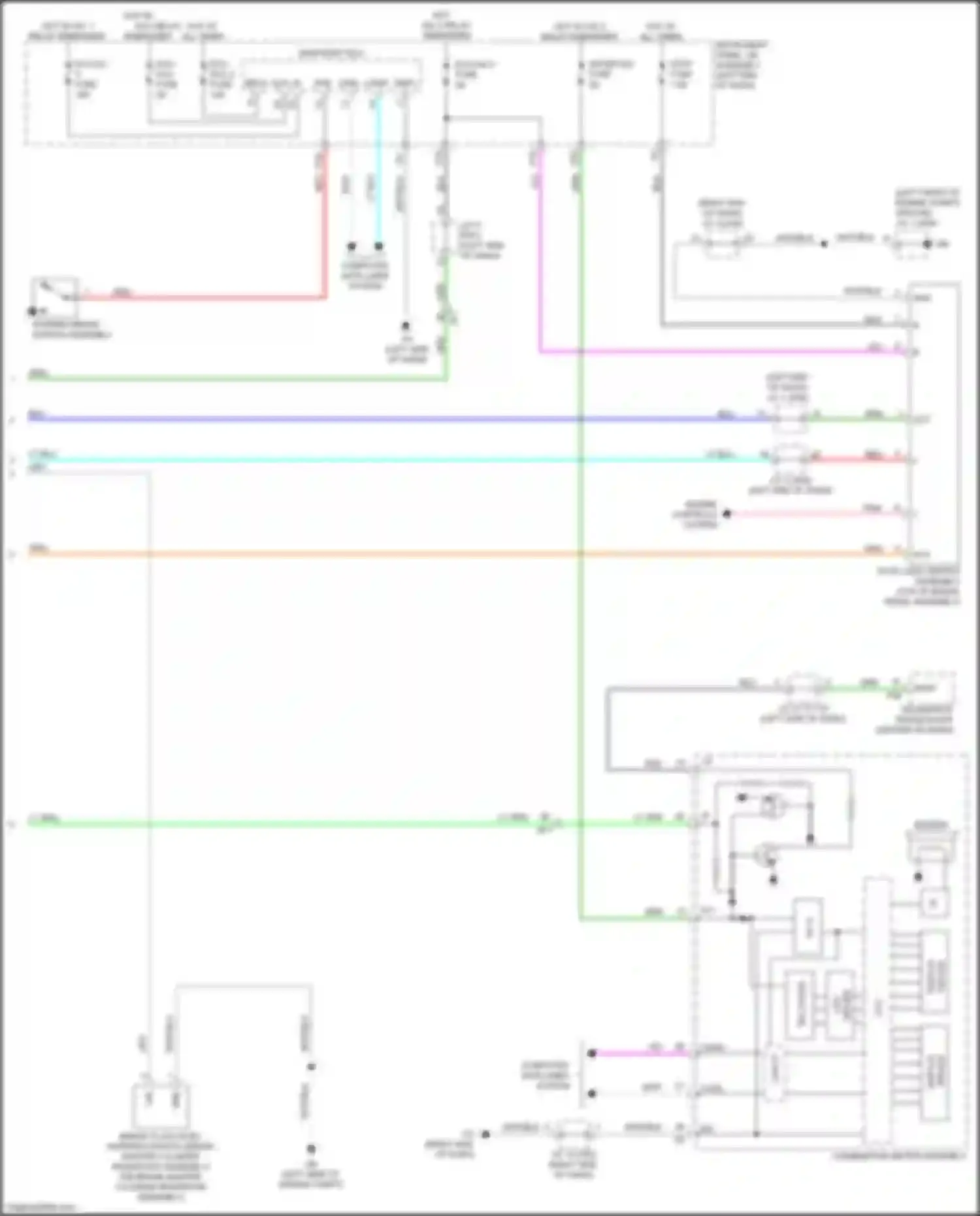 Aqua Toyota II (2021-2024): Anti-lock brakes circuit (3 of 3)
