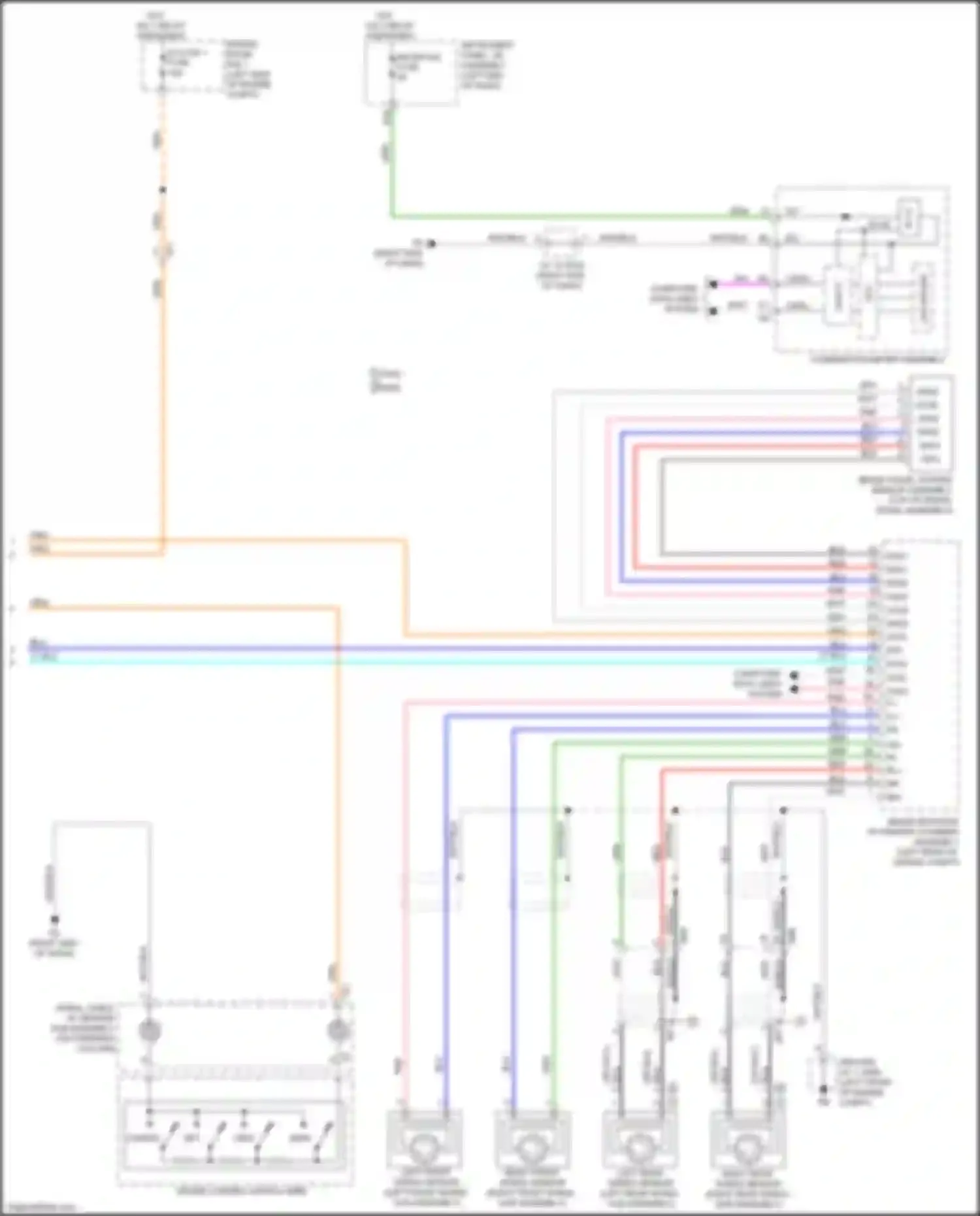 Aqua Toyota II (2021-2024): Cruise control circuit (2 of 2)