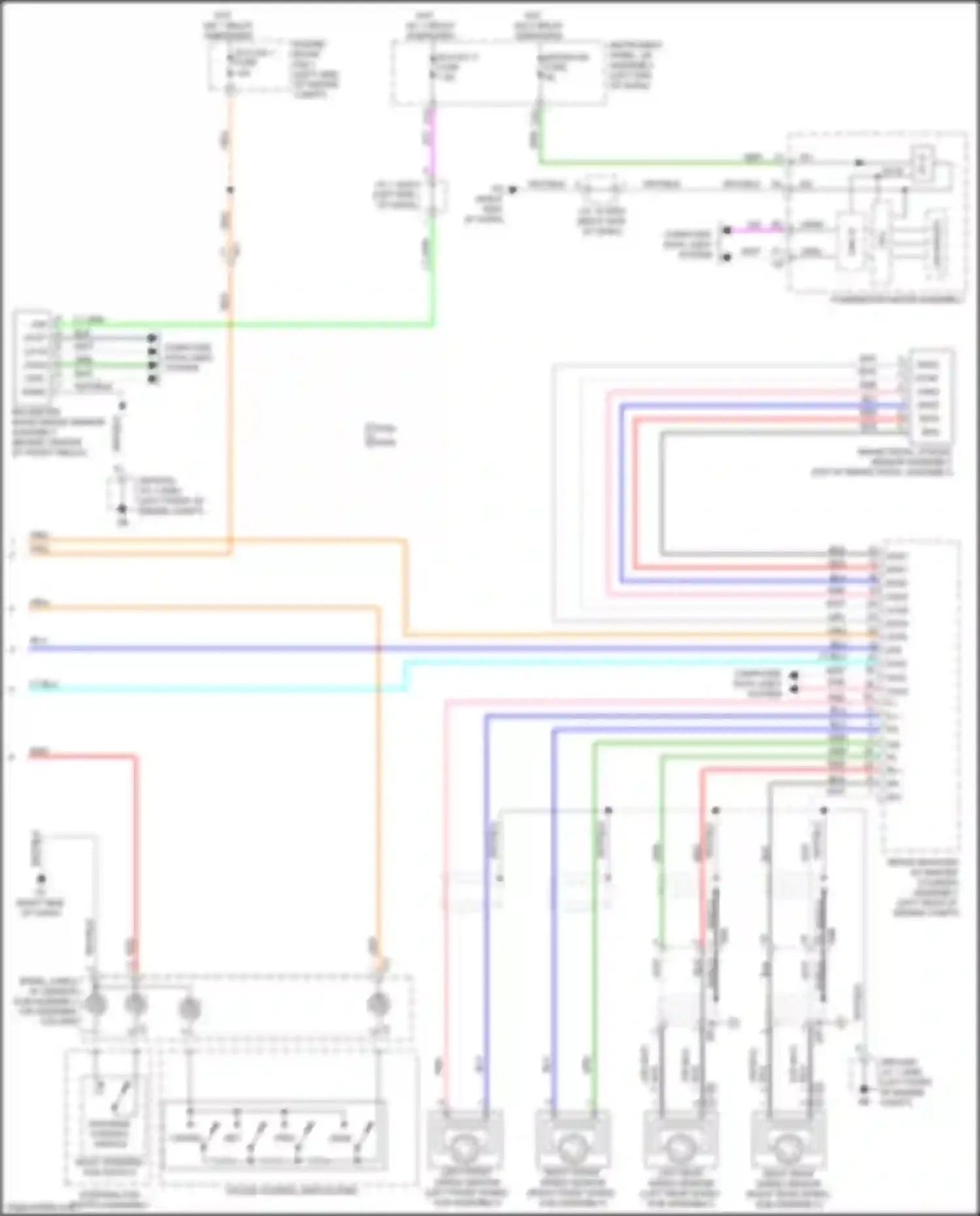 Aqua Toyota II (2021-2024): Dynamic laser cruise control circuit (2 of 2)