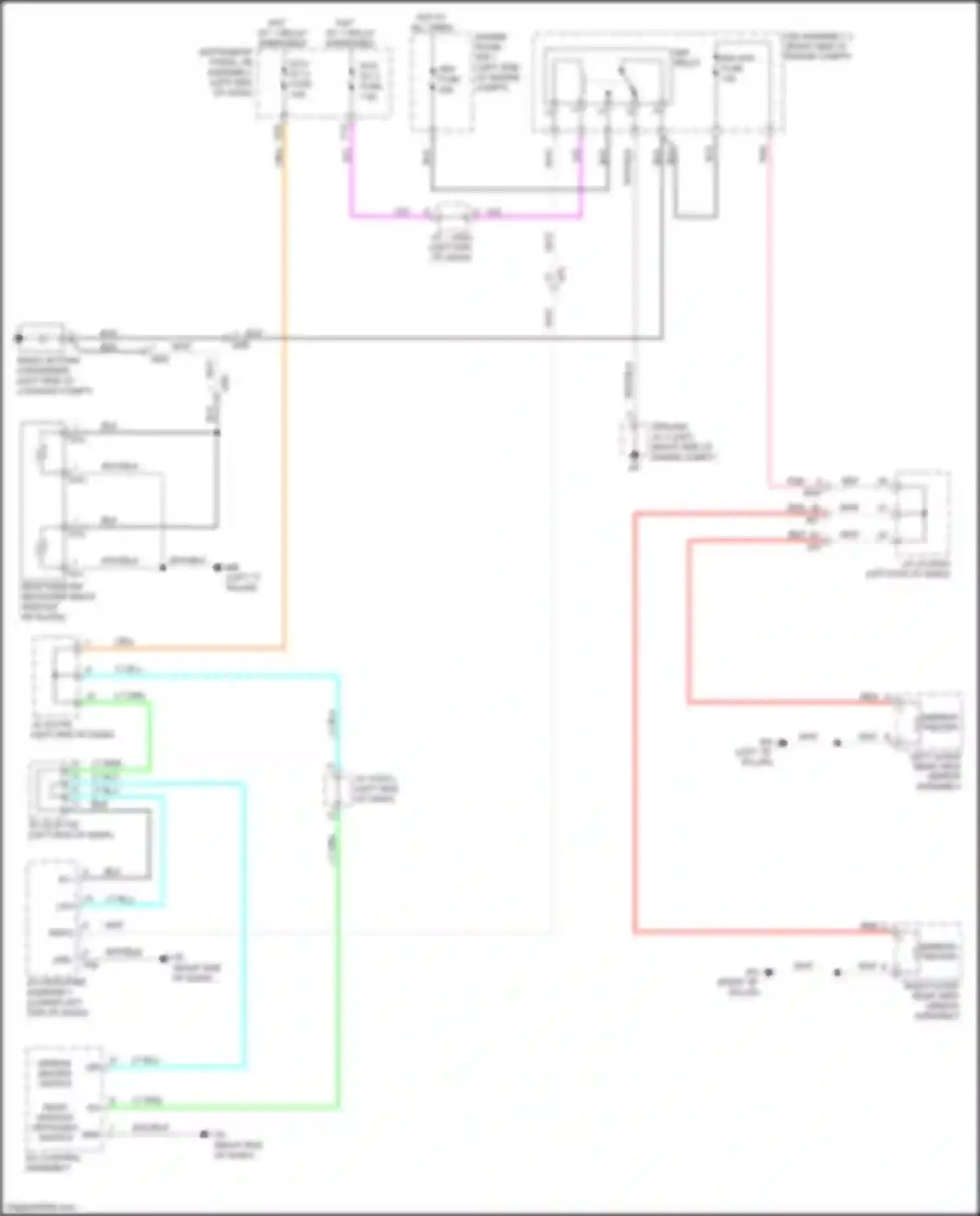 Aqua Toyota II (2021-2024): Defoggers circuit