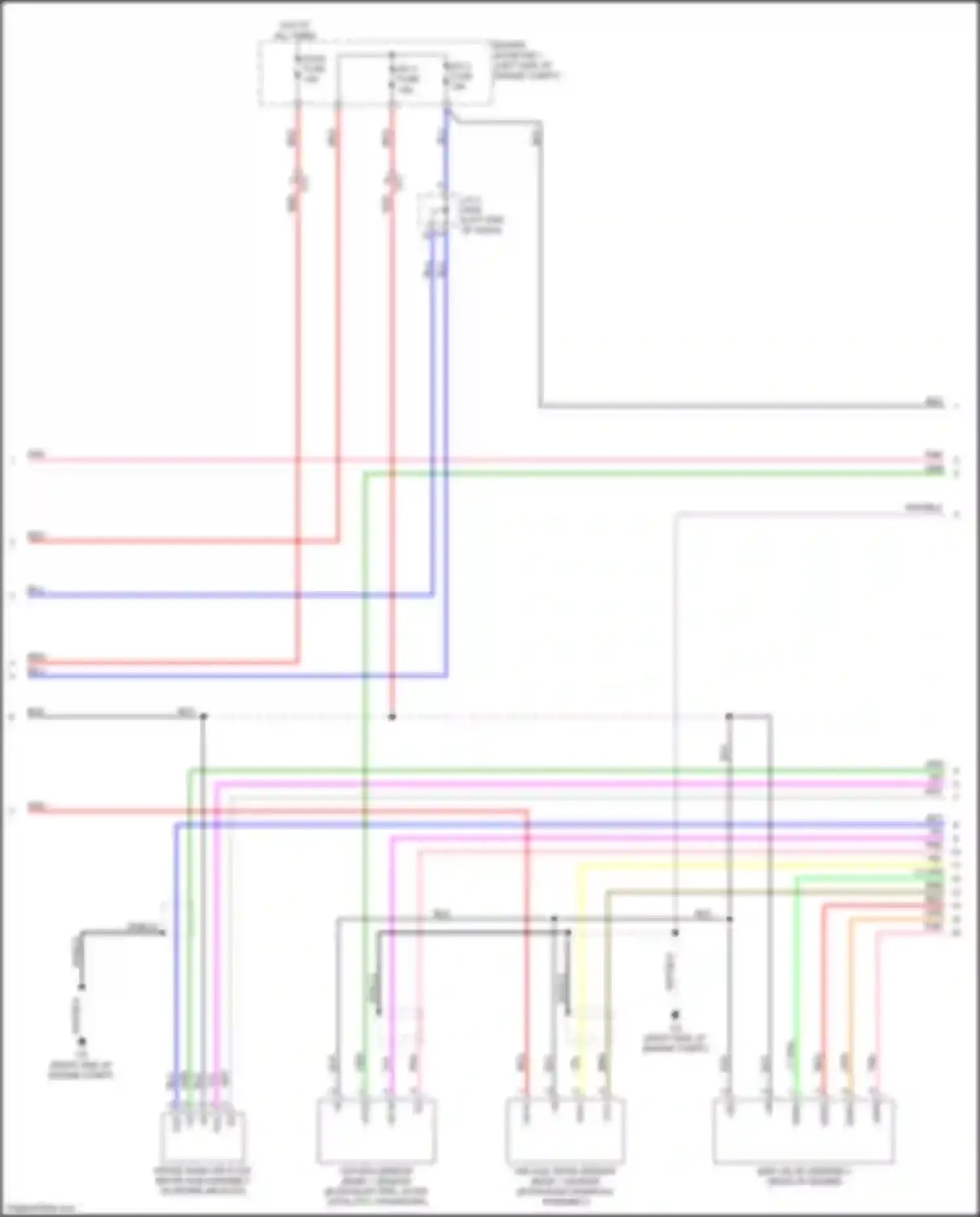 Aqua Toyota II (2021-2024): Wiring diagram engine performance 1.8l hybrid, engine controls circuit (3 of 6)