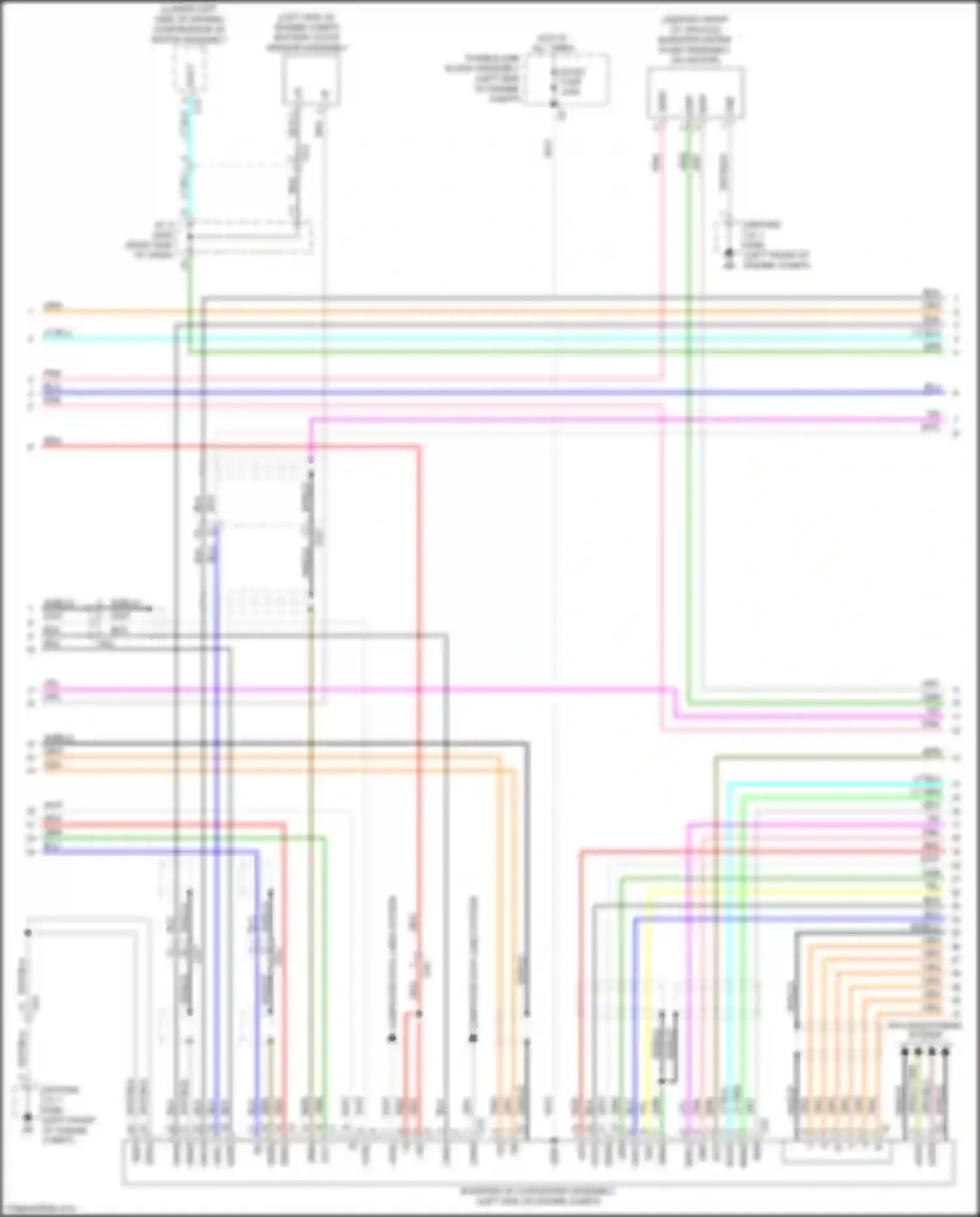 Aqua Toyota II (2021-2024): Wiring diagram engine performance 1.8l hybrid, hybrid system circuit (7 of 8)