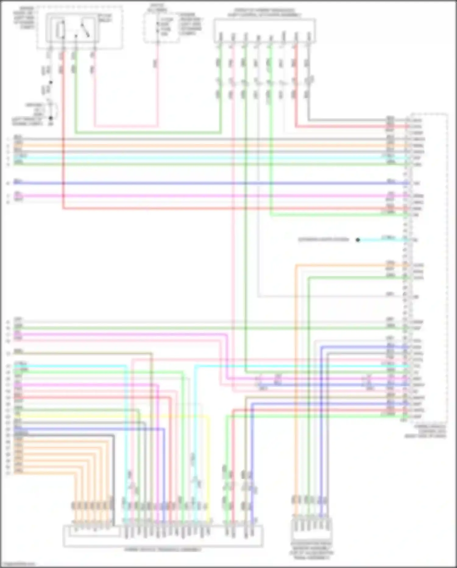 Aqua Toyota II (2021-2024): Wiring diagram engine performance 1.8l hybrid, hybrid system circuit (8 of 8)