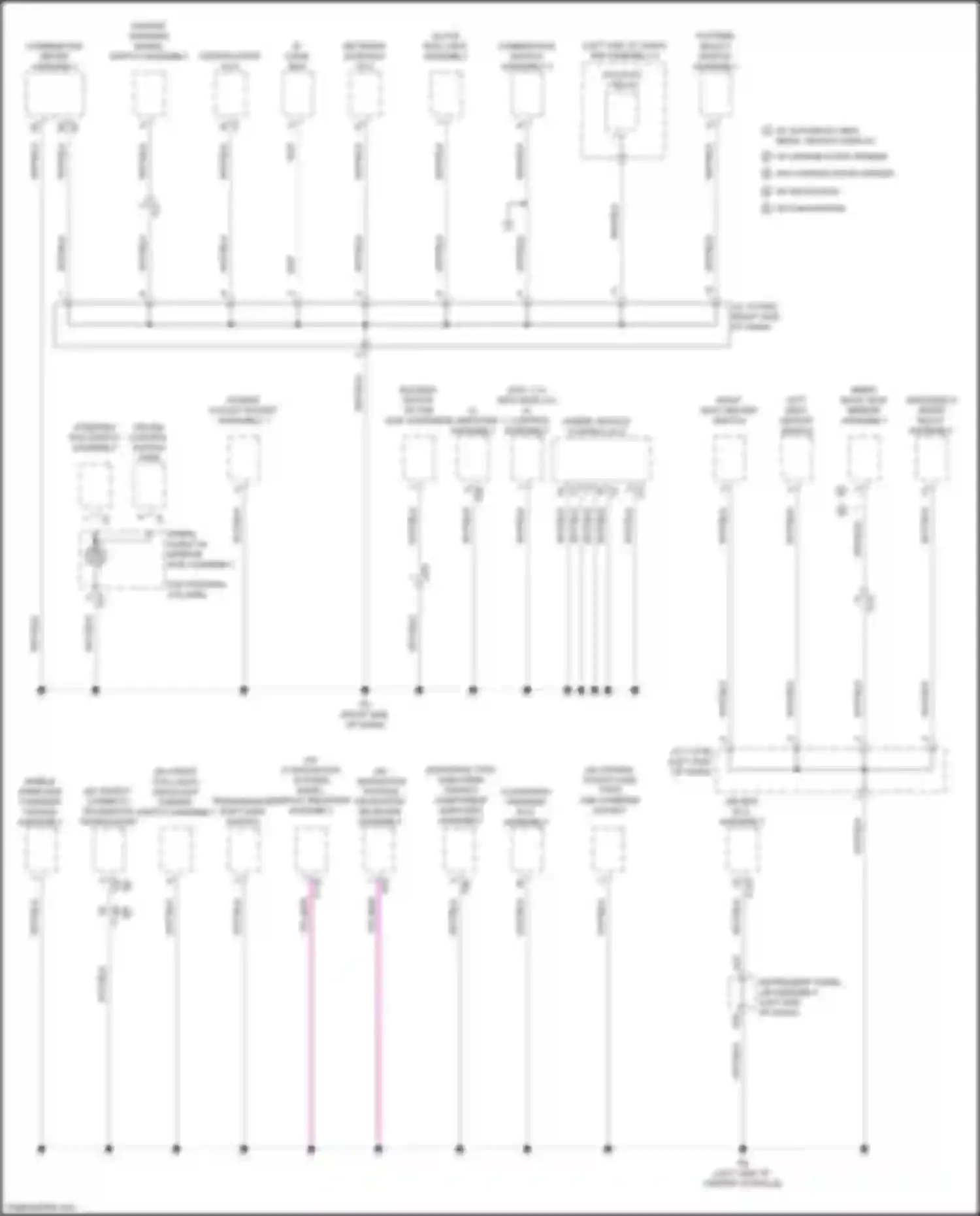 Aqua Toyota II (2021-2024): Ground distribution circuit (3 of 5)