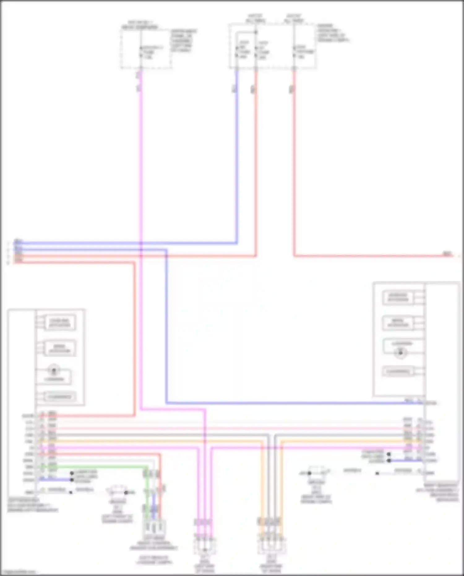 Aqua Toyota II (2021-2024): Headlights circuit, w/ headlight beam level (2 of 3)