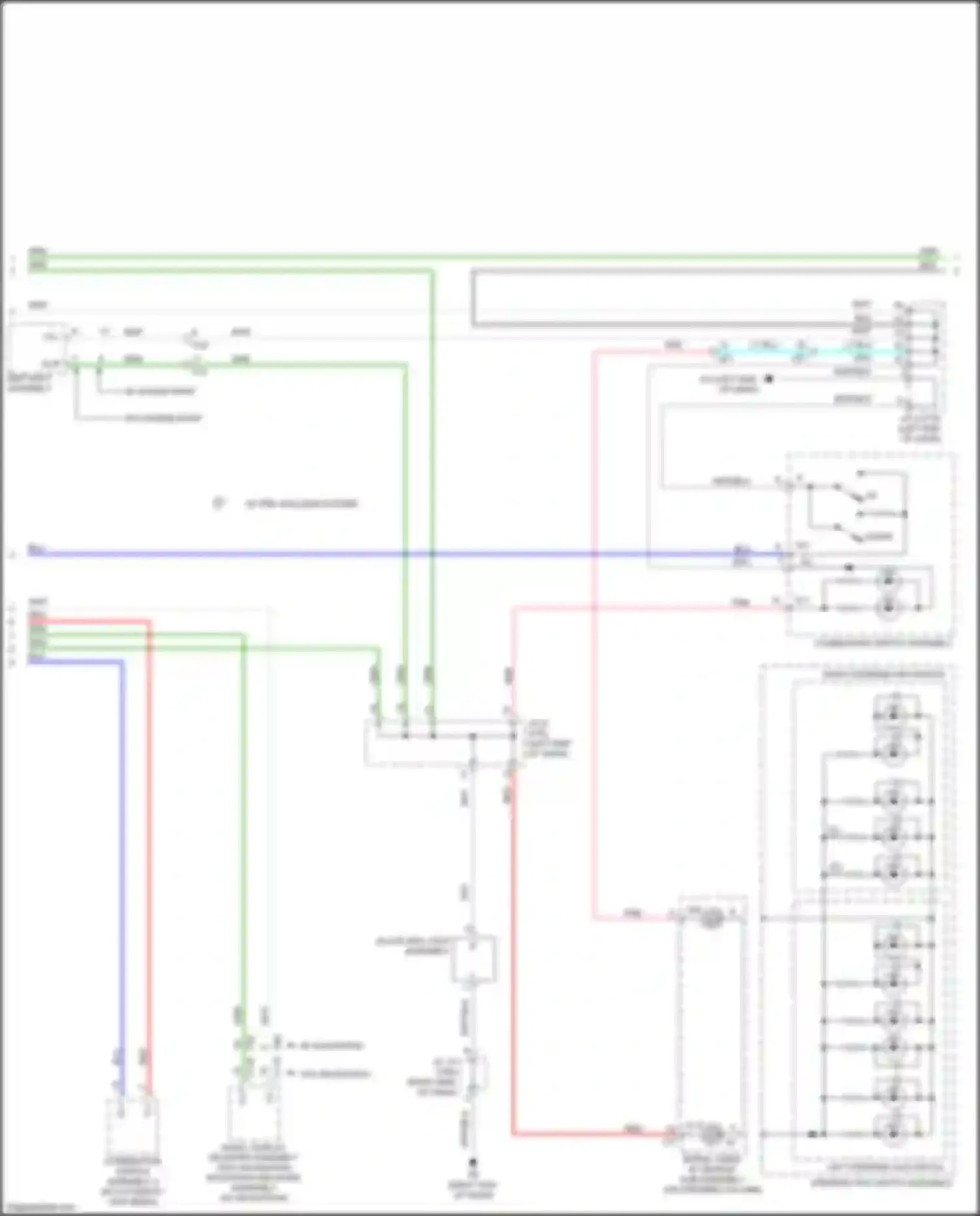Aqua Toyota II (2021-2024): Instrument illumination circuit (3 of 4)
