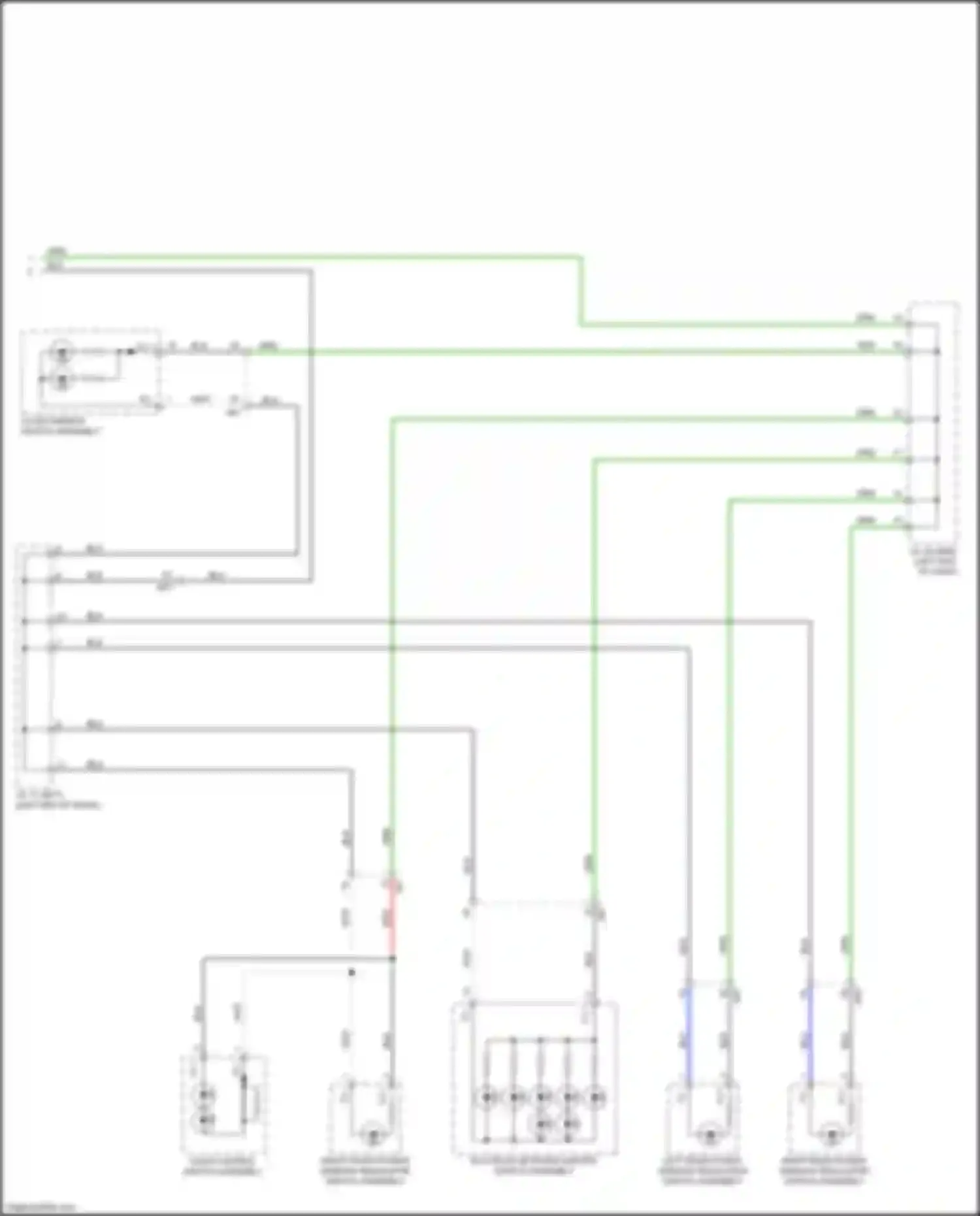 Aqua Toyota II (2021-2024): Instrument illumination circuit (4 of 4)