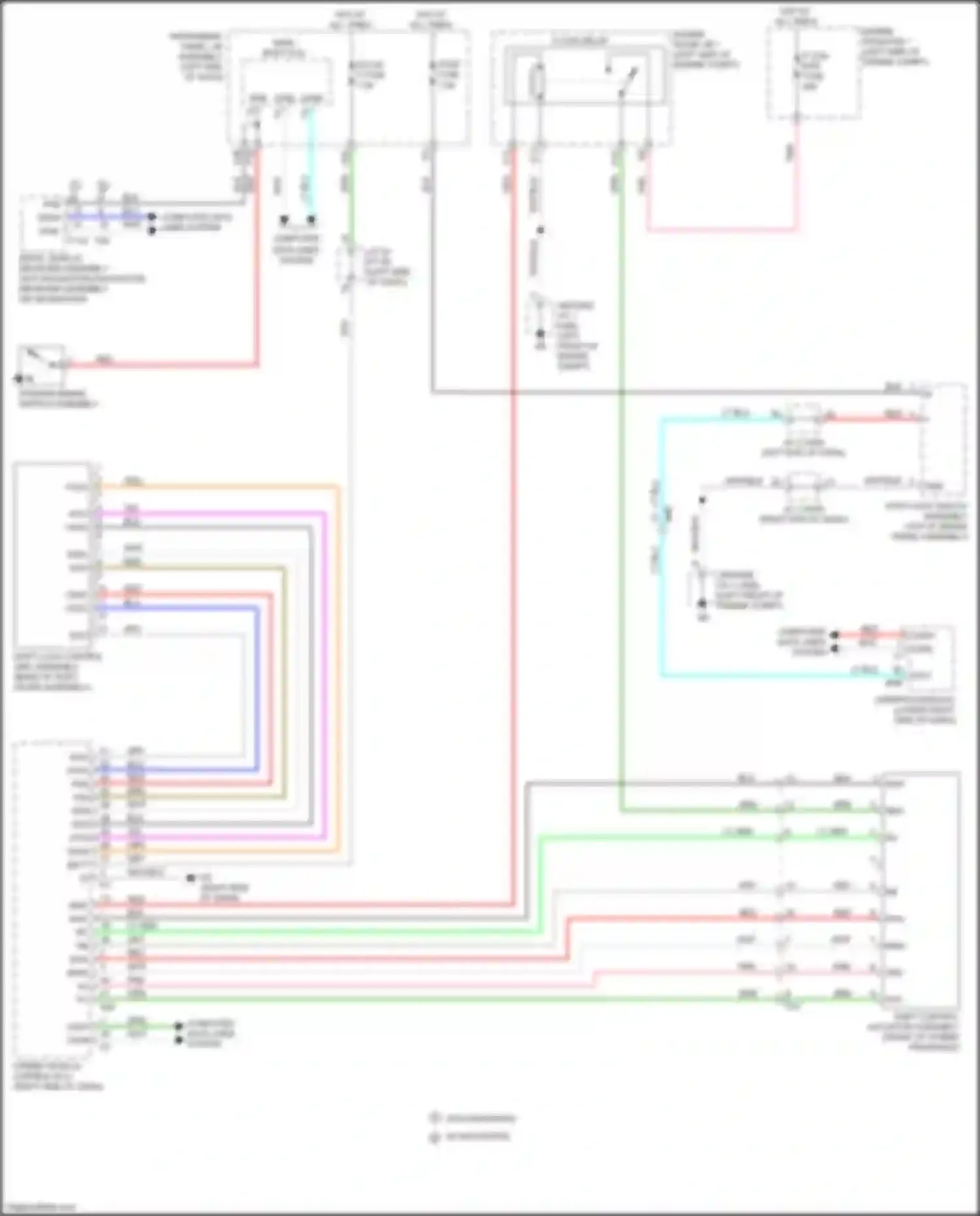 Aqua Toyota II (2021-2024): Shift interlock circuit