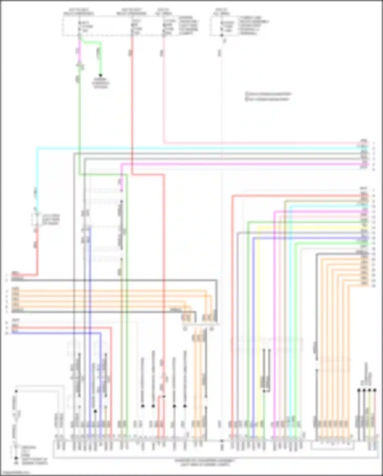 Aqua Toyota II (2021-2024): Transmission circuit (3 of 4)