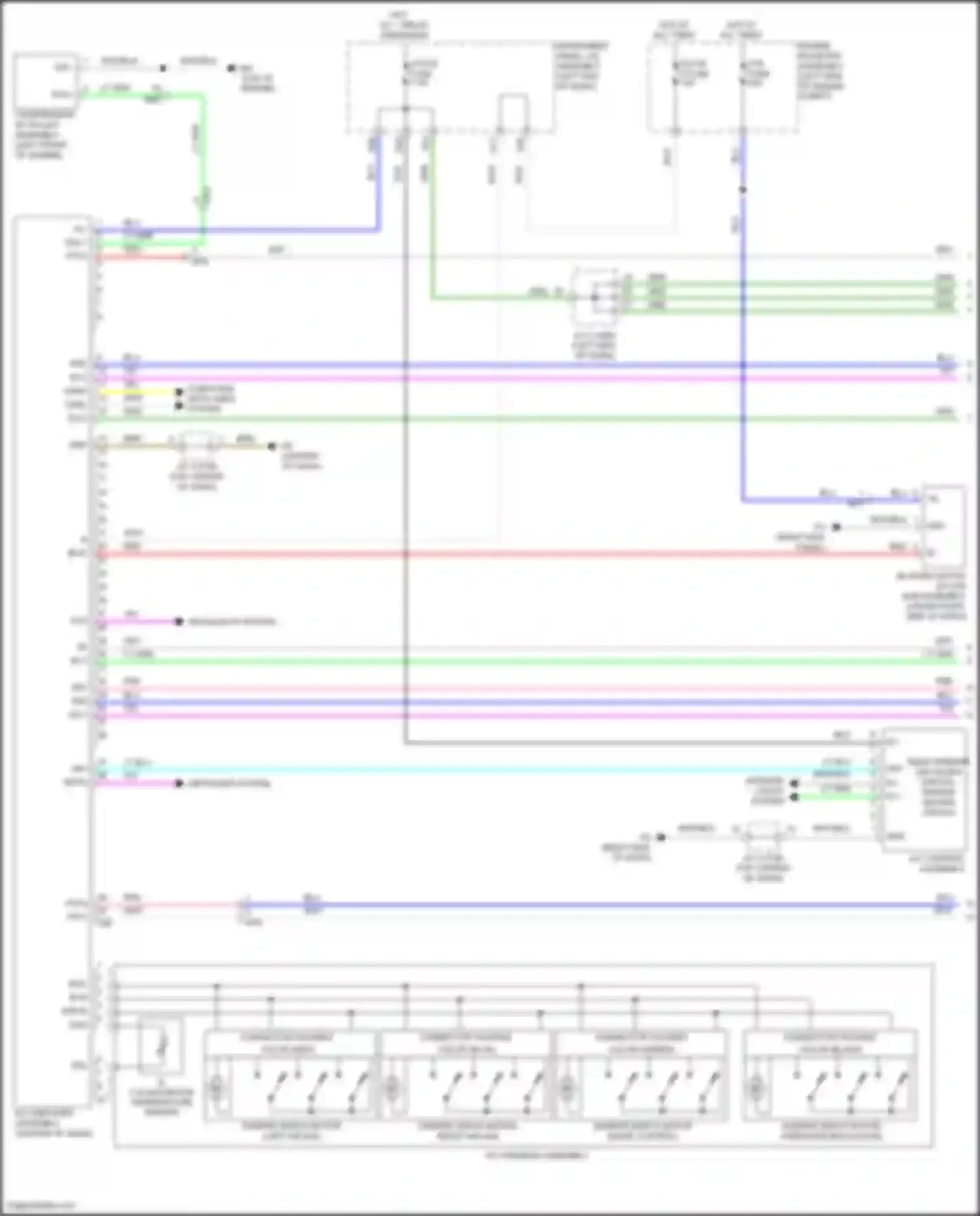 Auris Toyota E180 facelift (2015-2018): Automatic a/c circuit (1 of 3)