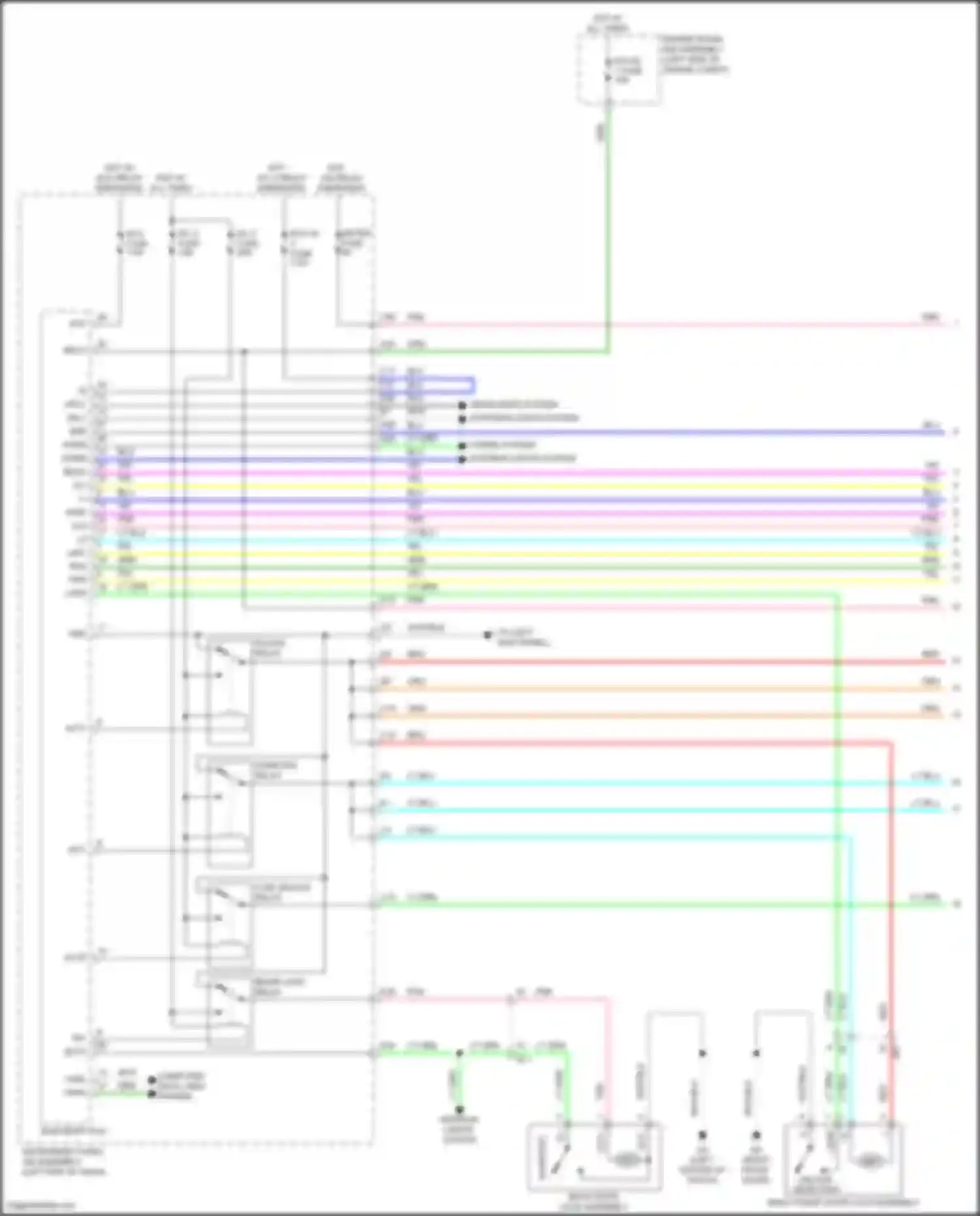 Auris Toyota E180 facelift (2015-2018): Forced entry circuit (1 of 2)