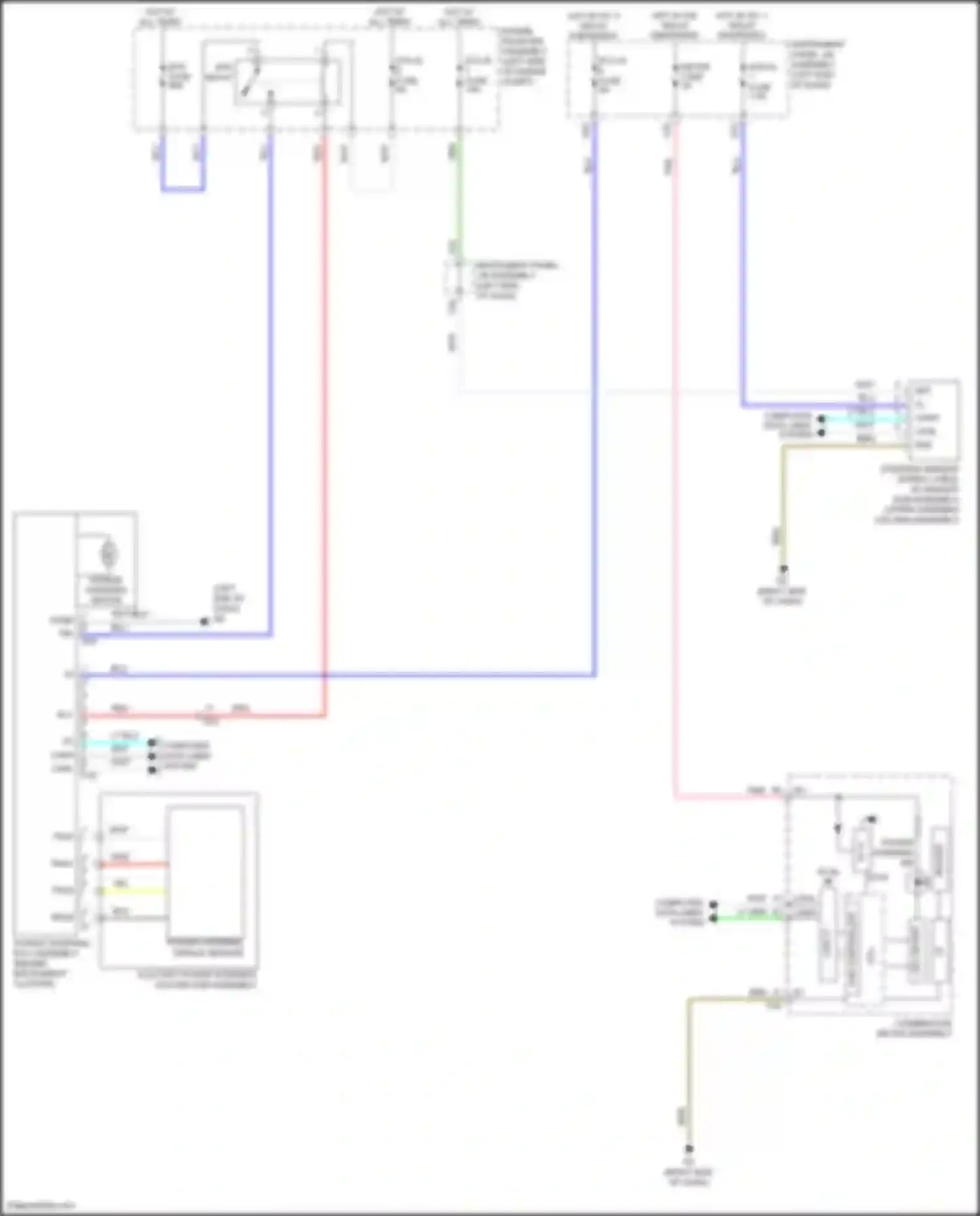 Auris Toyota E180 facelift (2015-2018): Electronic power steering circuit