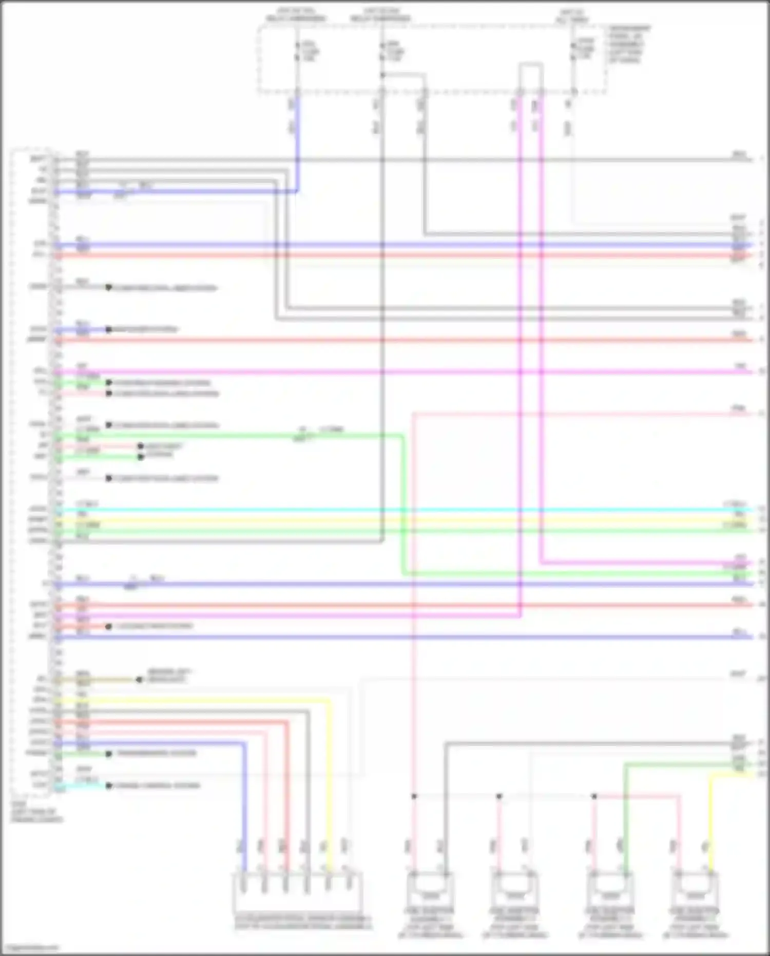 Auris Toyota E180 facelift (2015-2018): Wiring diagram engine performance 1.8l (1 of 7)