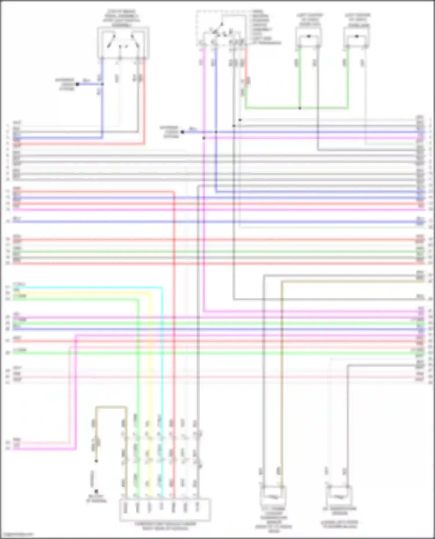 Auris Toyota E180 facelift (2015-2018): Wiring diagram engine performance 1.8l (3 of 7)