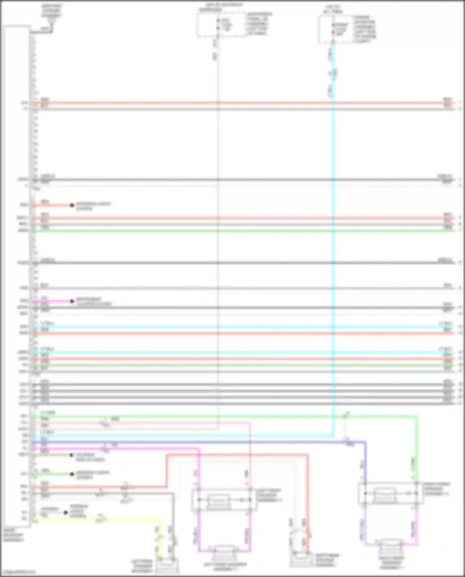 Auris Toyota E180 facelift (2015-2018): Radio circuit (1 of 2)