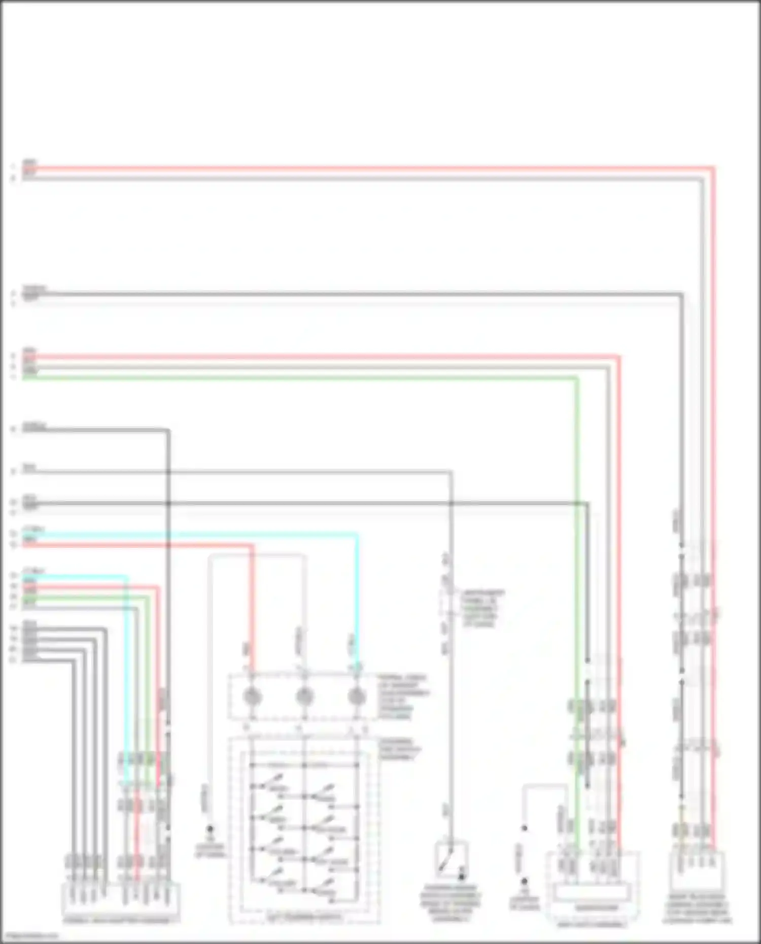 Auris Toyota E180 facelift (2015-2018): Radio circuit (2 of 2)