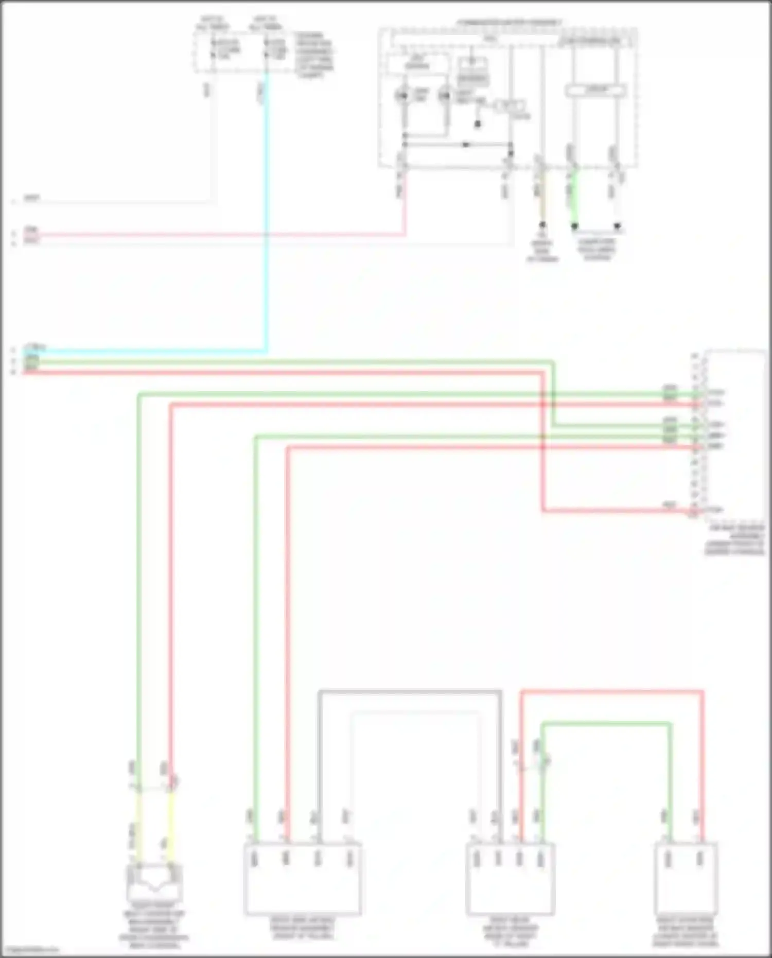 Auris Toyota E180 facelift (2015-2018): Supplemental restraints circuit (3 of 3)