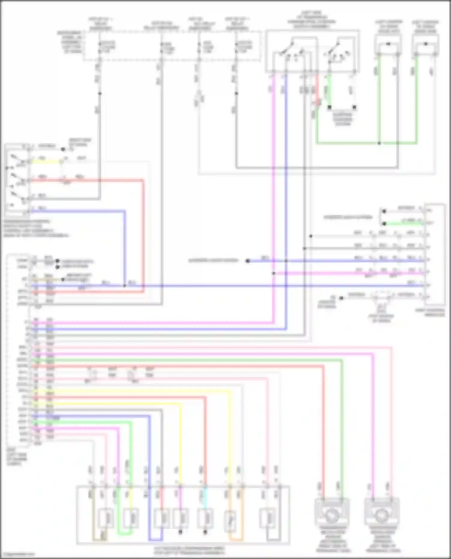 Auris Toyota E180 facelift (2015-2018): Transmission circuit