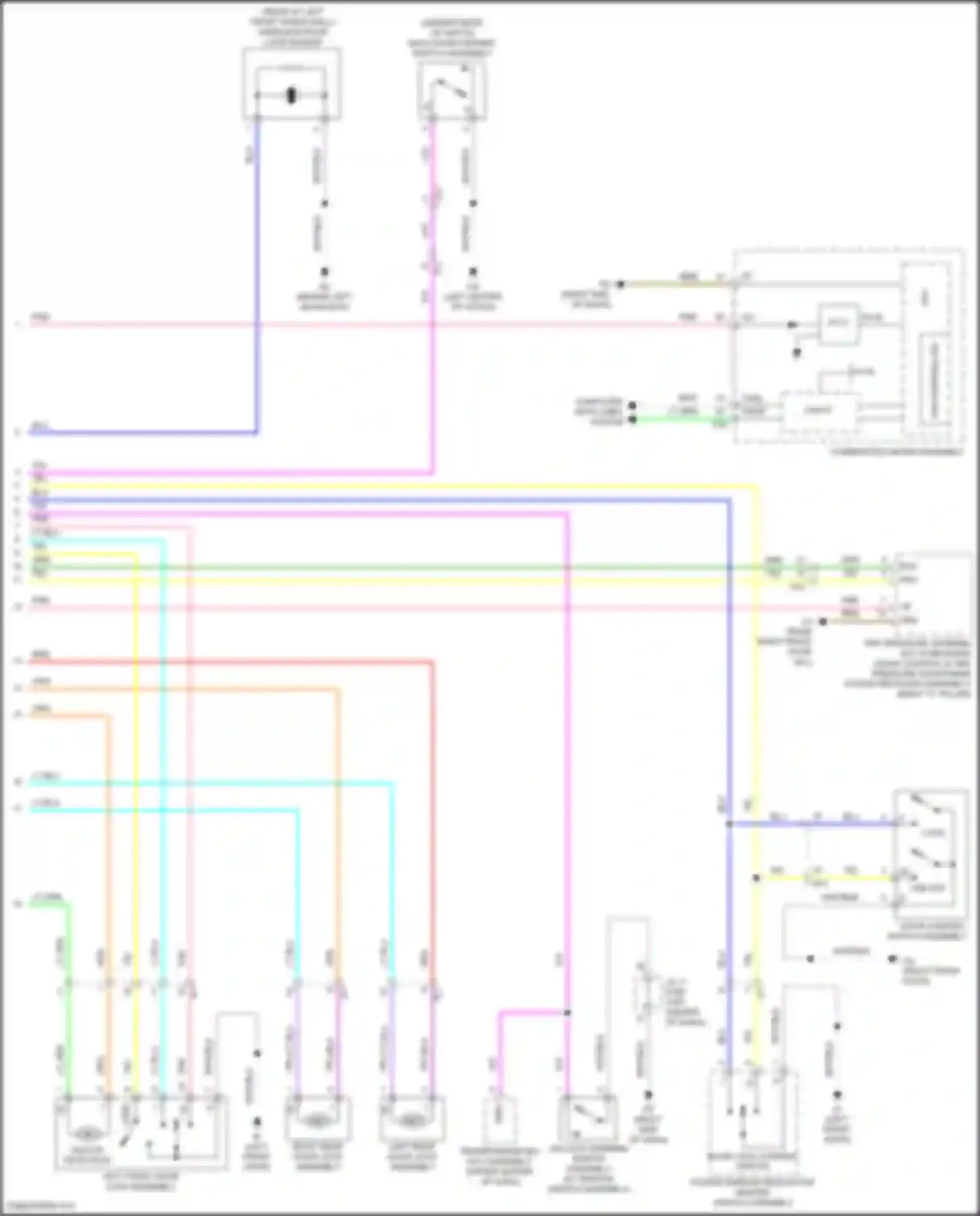 Wiring diagram computer data lines system for Toyota Auris E180 facelift (2015-2018) (22 of 37)