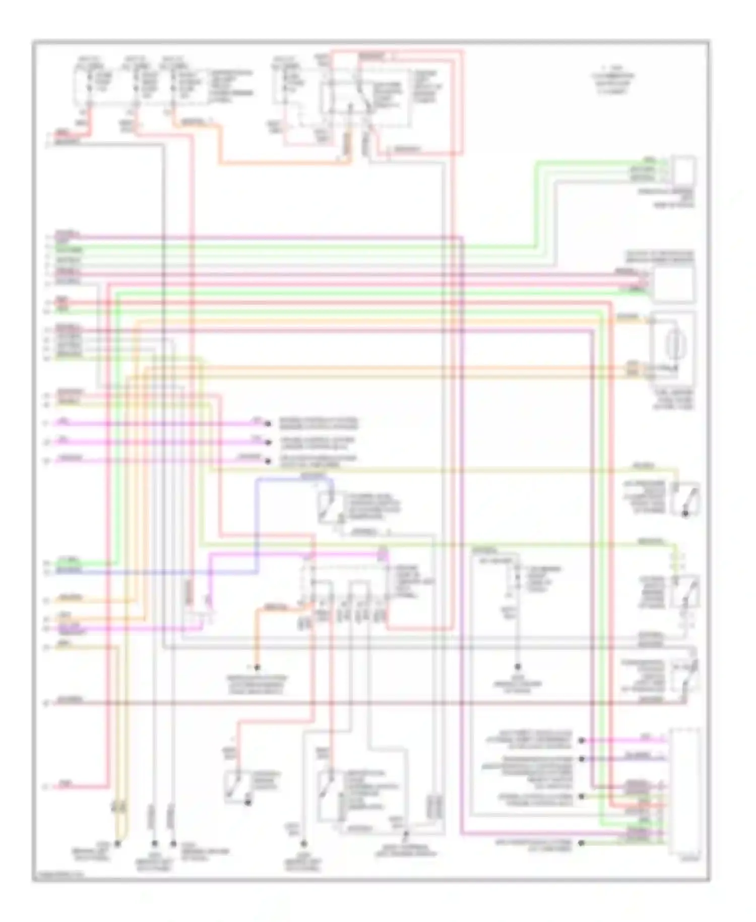 Wiring diagram grn for Toyota Avalon XX10 facelift (1997-2000) (28 of 39)