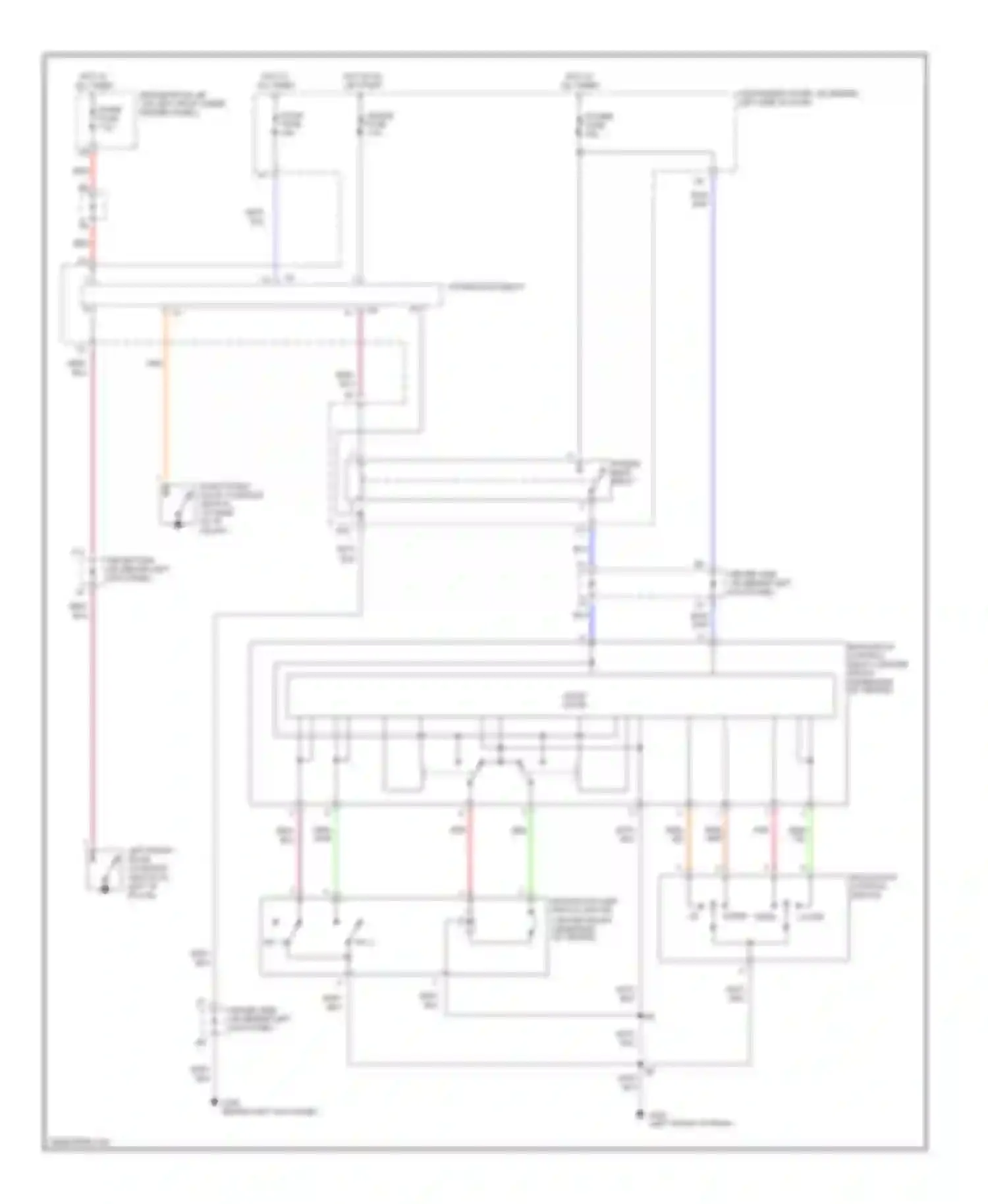 Wiring diagram grn for Toyota Avalon XX10 facelift (1997-2000) (34 of 39)