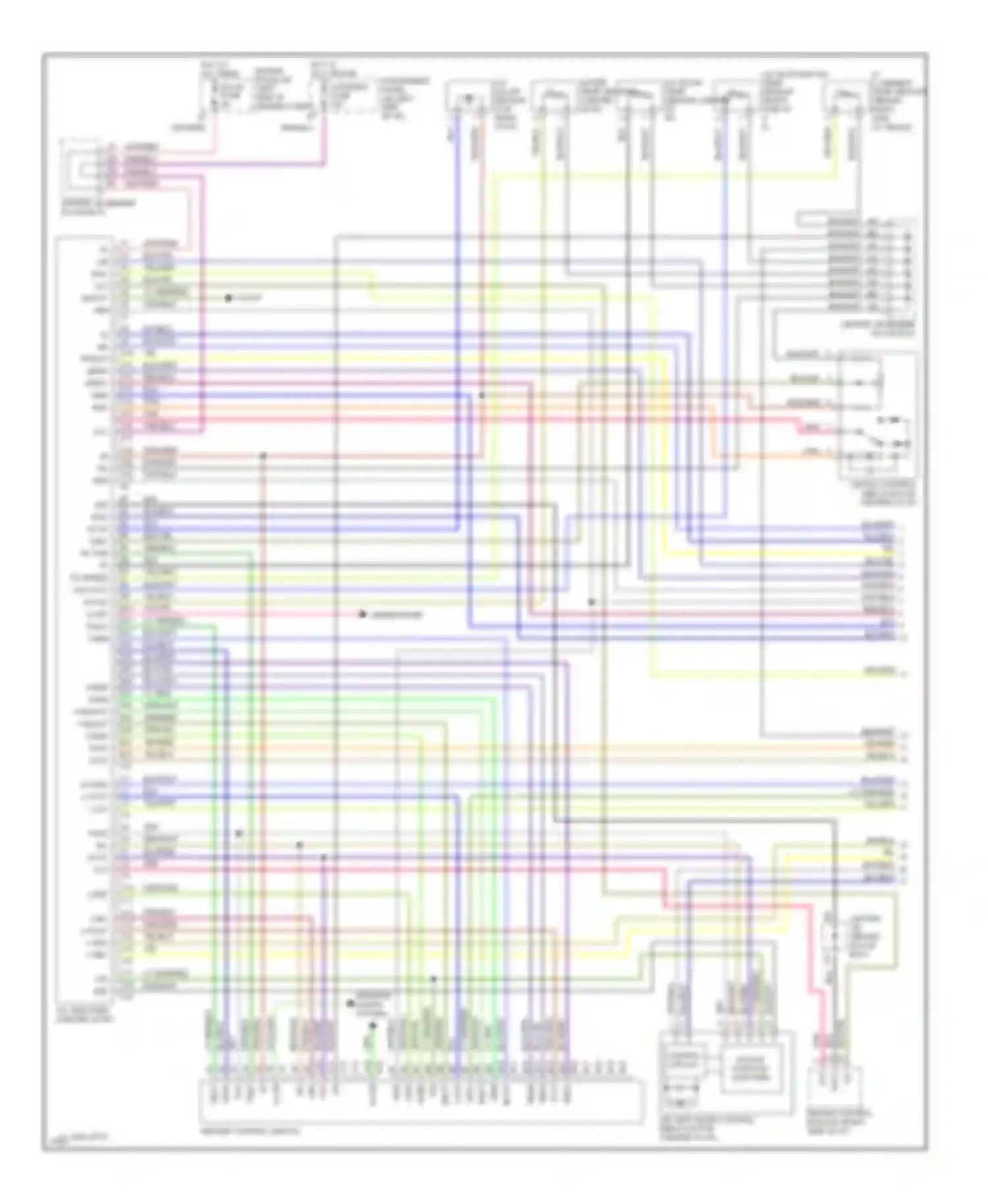 Avalon Toyota XX10 (1994-1997): A/c circuit, auto a/c (1 of 2)