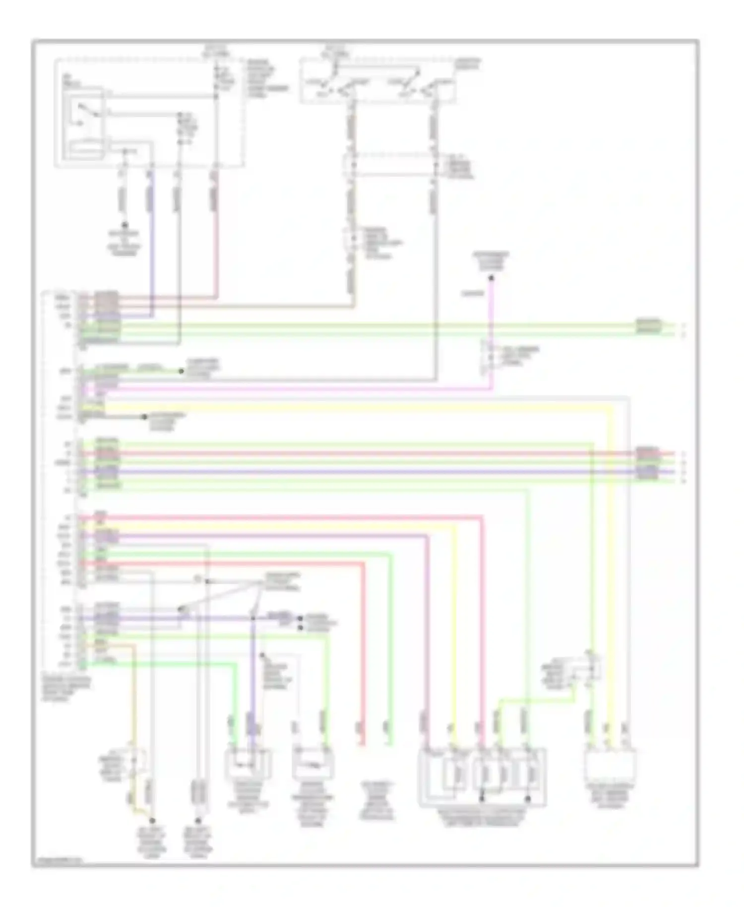 Avalon Toyota XX20 facelift (2002-2005): A/t circuit (1 of 2)
