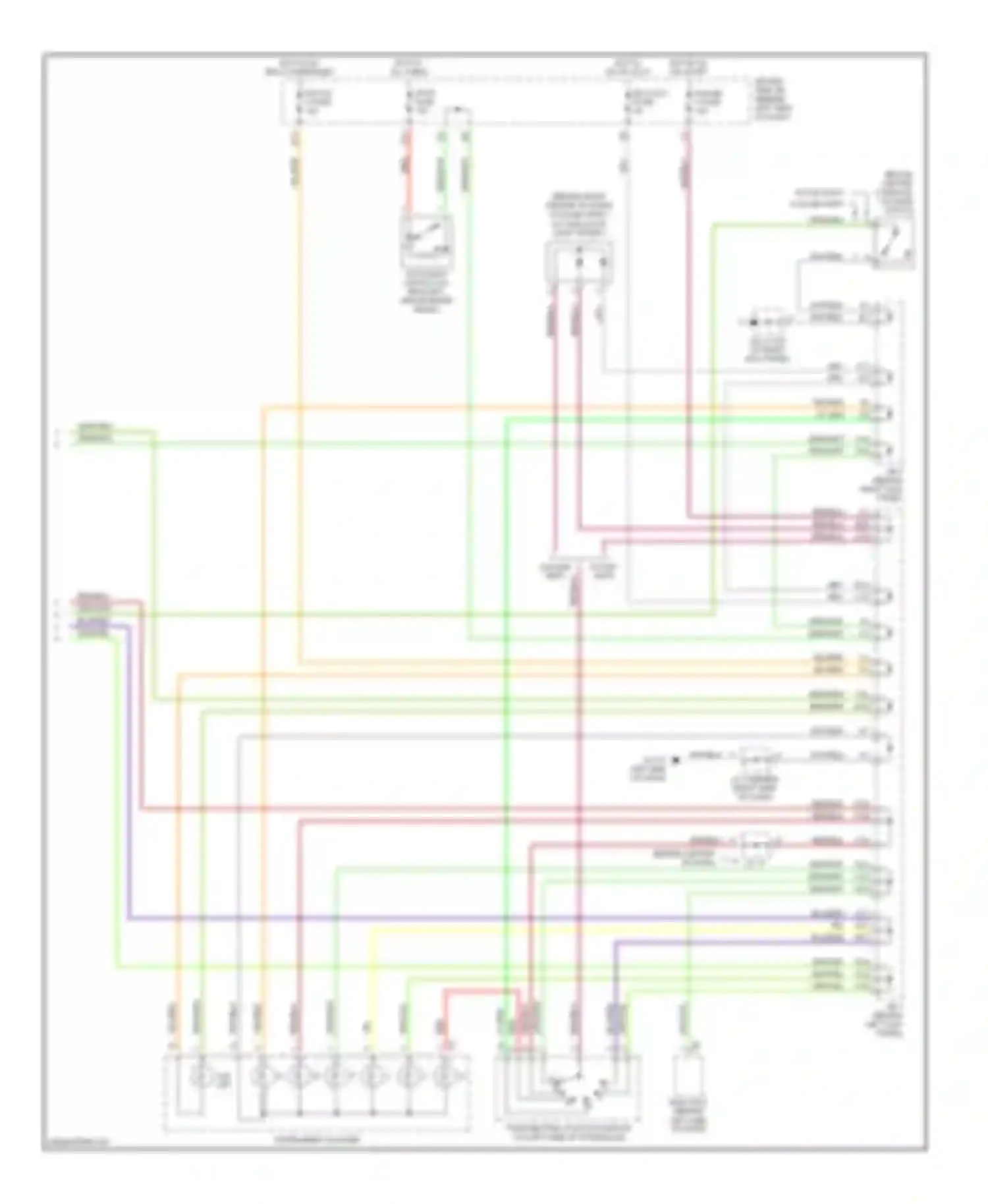 Avalon Toyota XX20 facelift (2002-2005): A/t circuit (2 of 2)