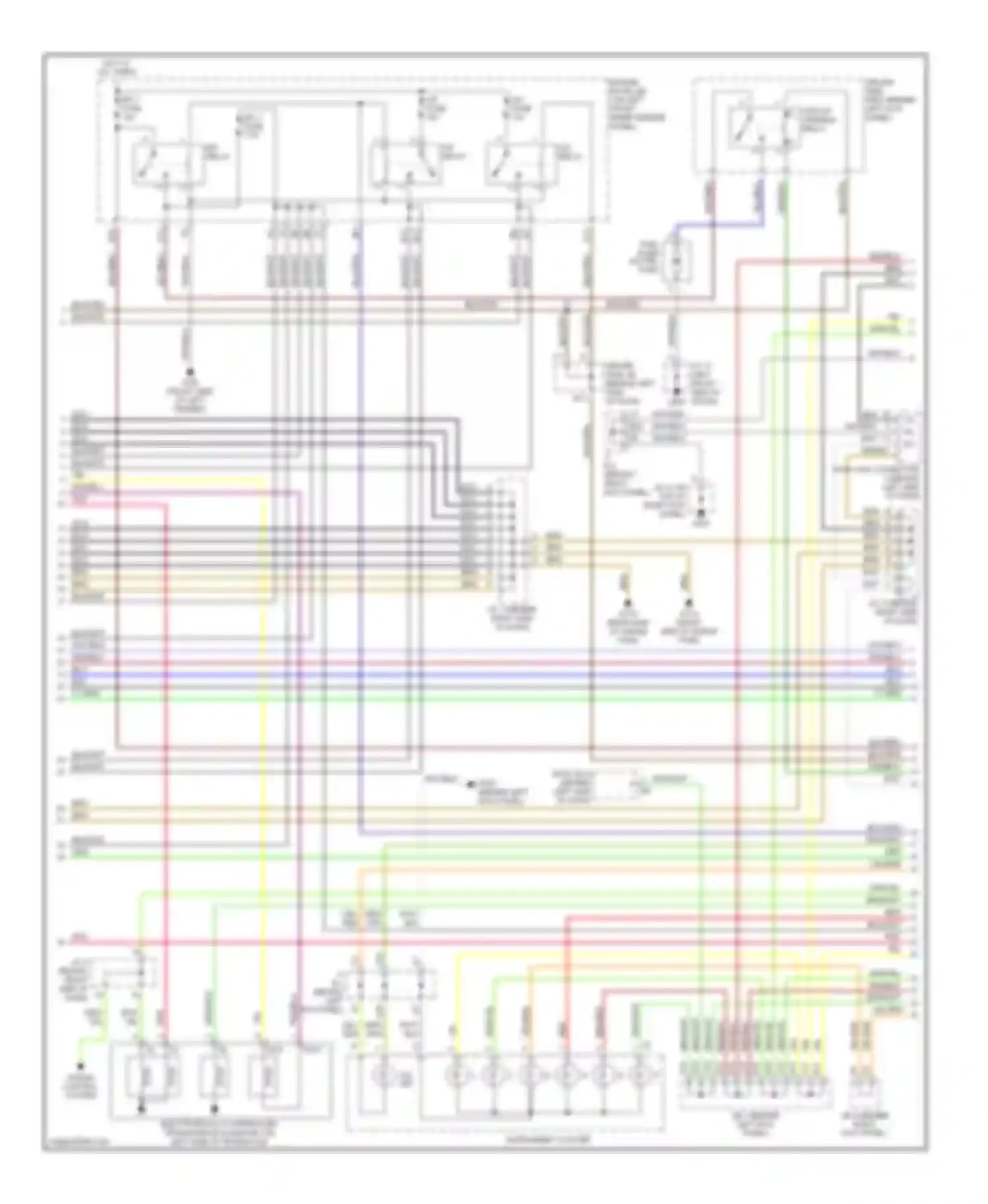 Avalon Toyota XX20 (1999-2002): Wiring diagram engine performance 3.0ls (3 of 4)