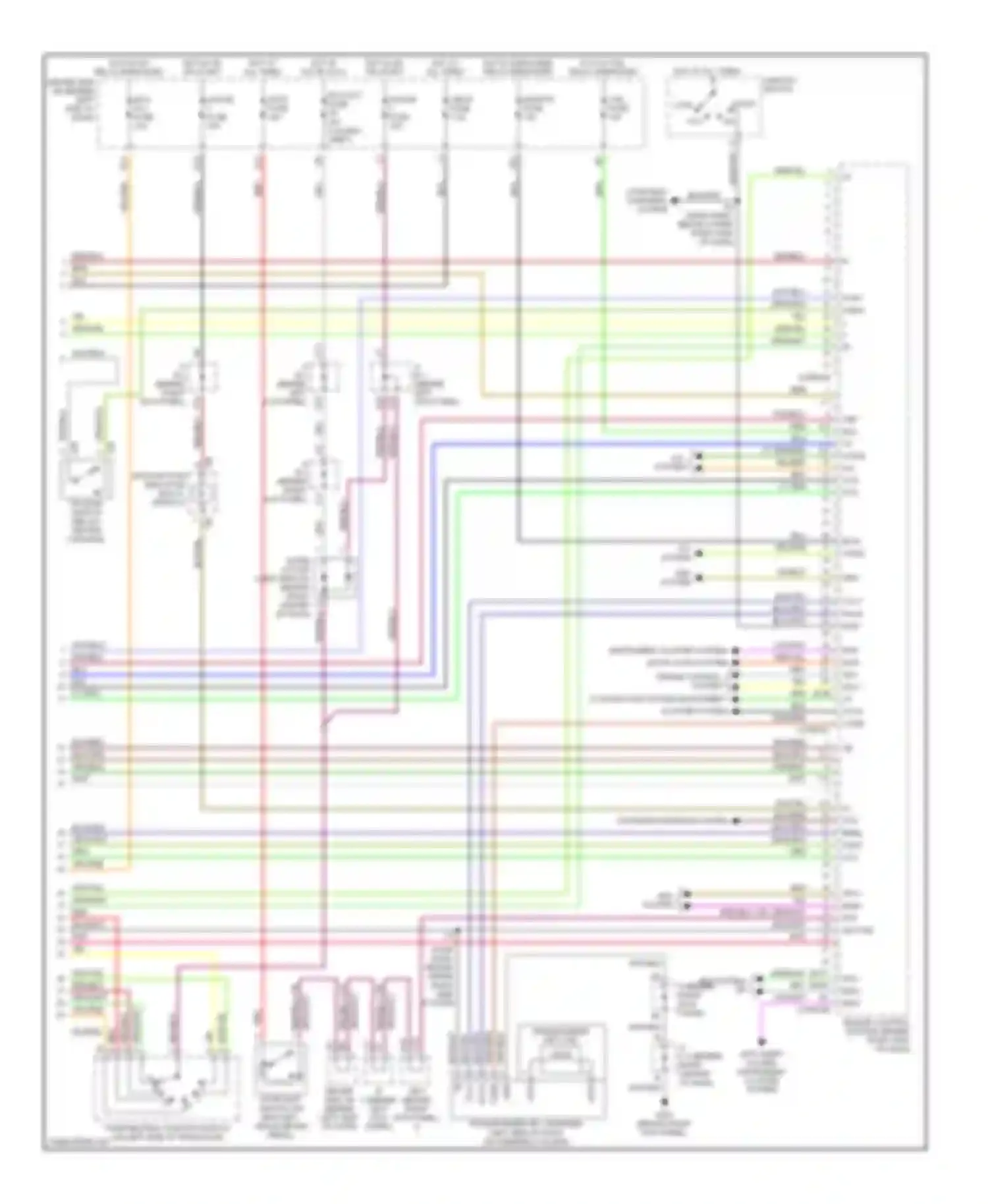 Avalon Toyota XX20 (1999-2002): Wiring diagram engine performance 3.0ls (4 of 4)