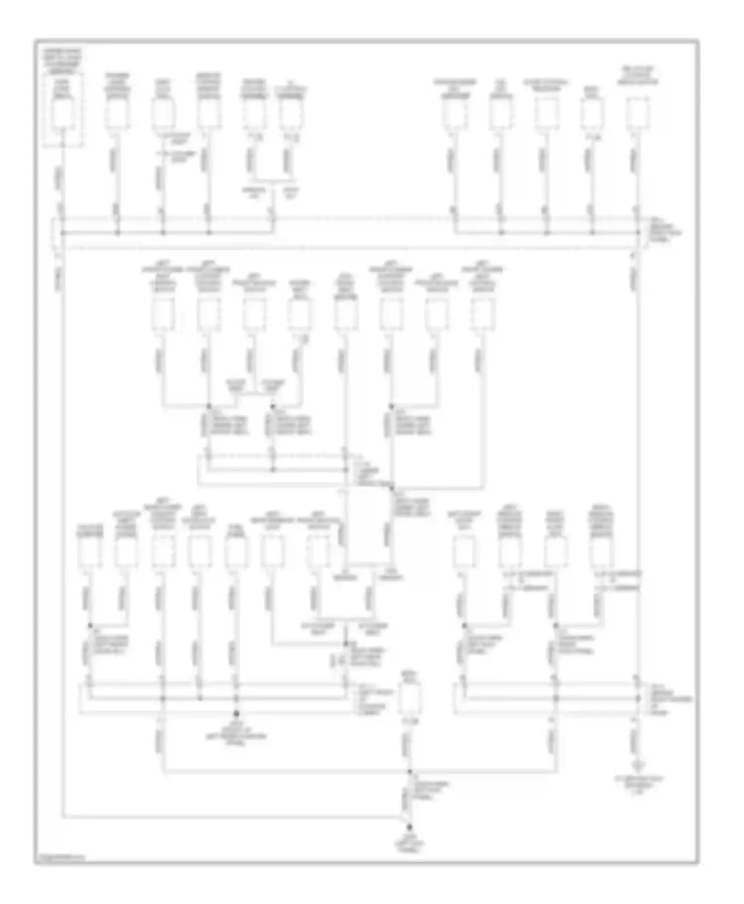 Avalon Toyota XX20 (1999-2002): Ground distribution circuit (2 of 4)