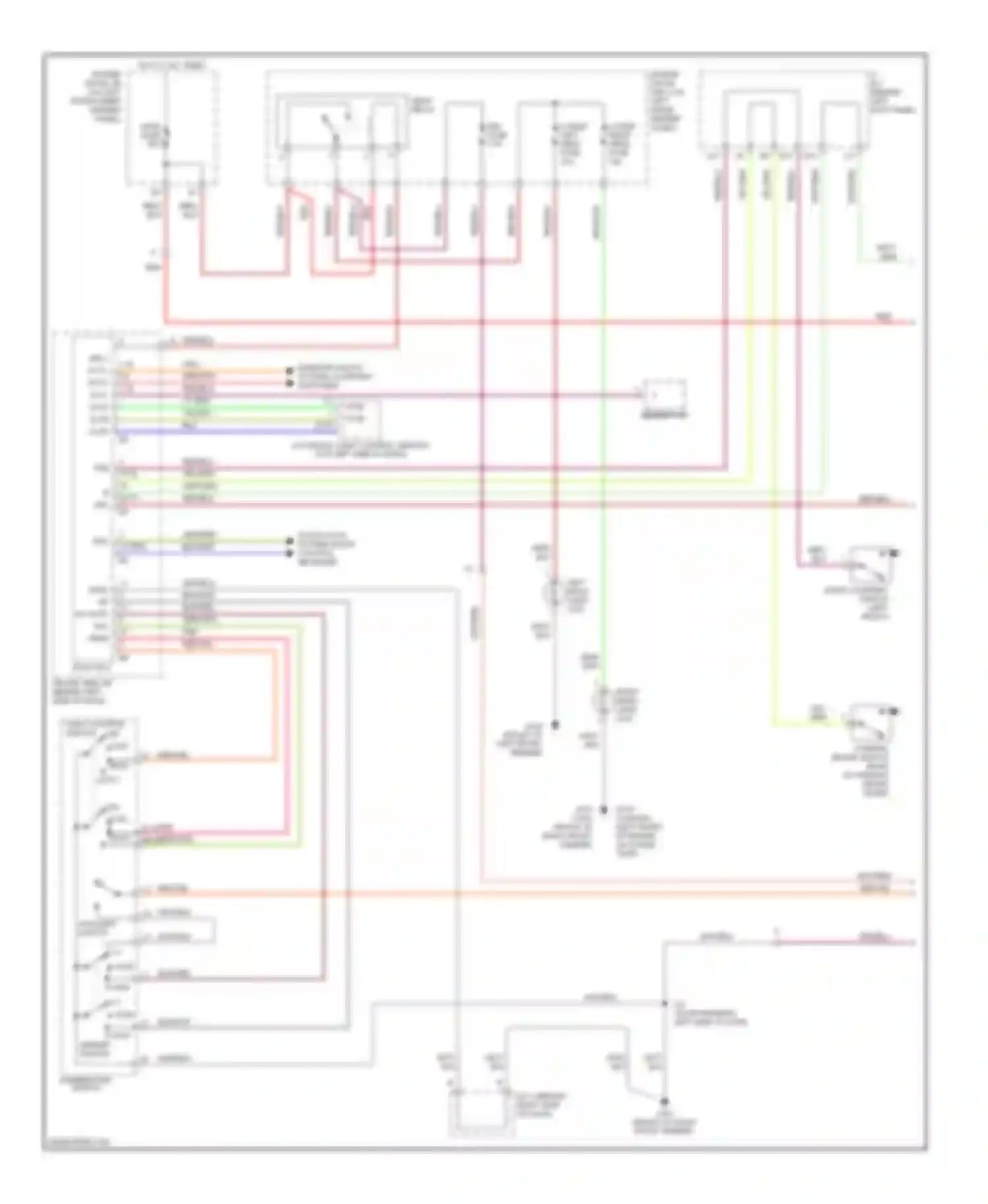 Avalon Toyota XX20 (1999-2002): Headlight circuit (1 of 2)