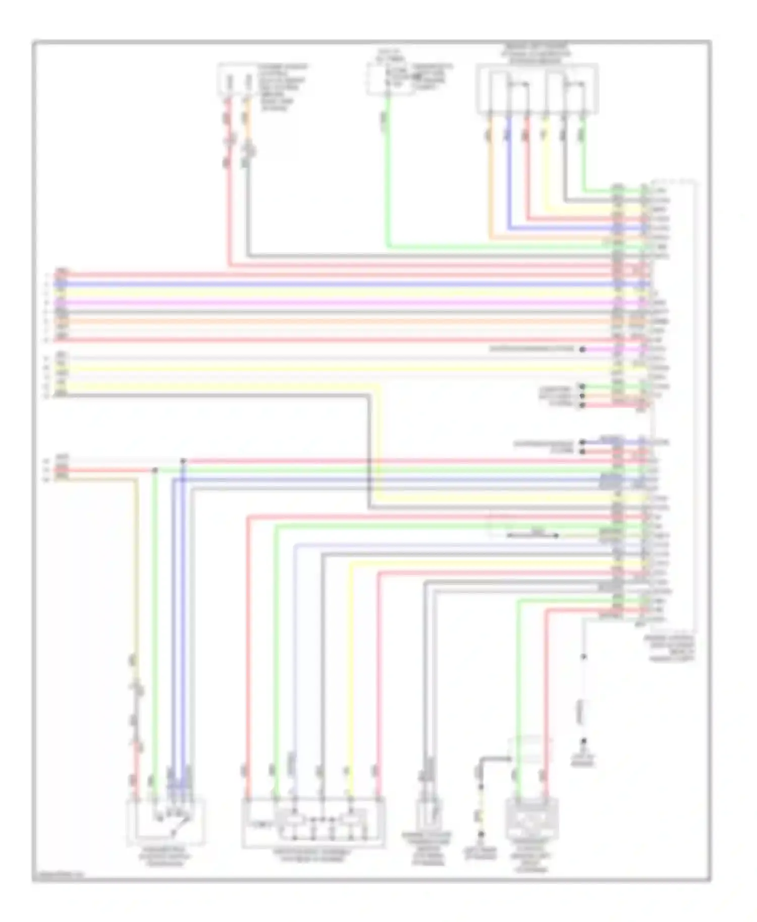 Avalon Toyota XX30 facelift 2 (2010-2012): Transmission circuit (3 of 3)