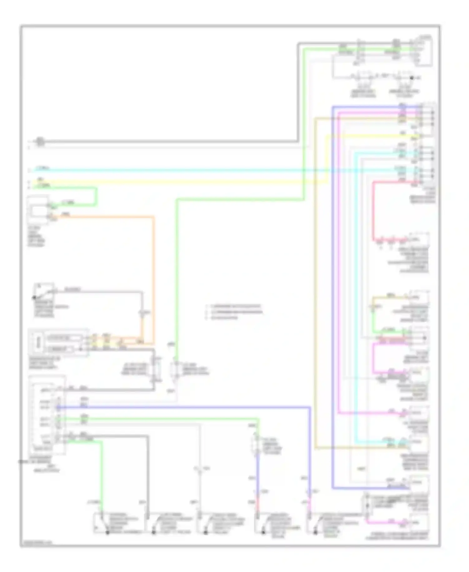 Wiring diagram 8 15 spd tach for Toyota Avalon XX30 facelift 2 (2010-2012) (1 of 1)