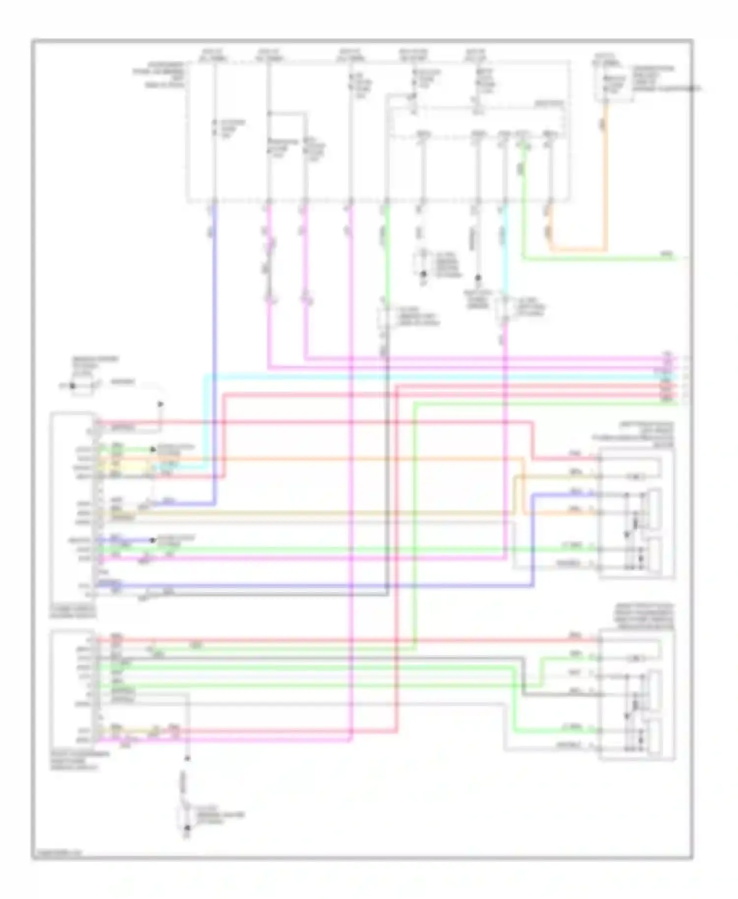 Wiring diagram blk for Toyota Avalon XX30 facelift 2 (2010-2012) (61 of 106)