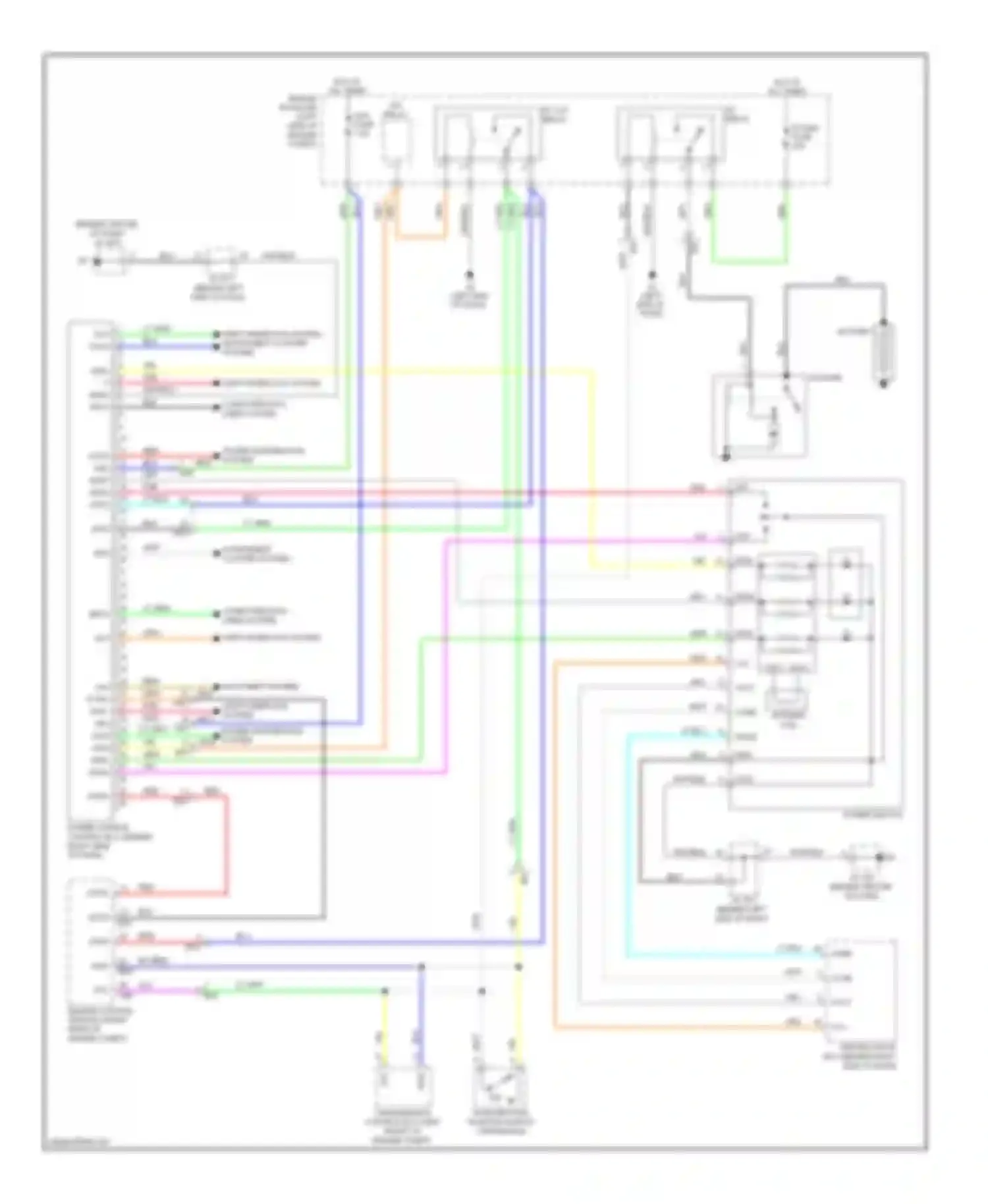 Wiring diagram computer data lines system for Toyota Avalon XX30 facelift 2 (2010-2012) (37 of 54)