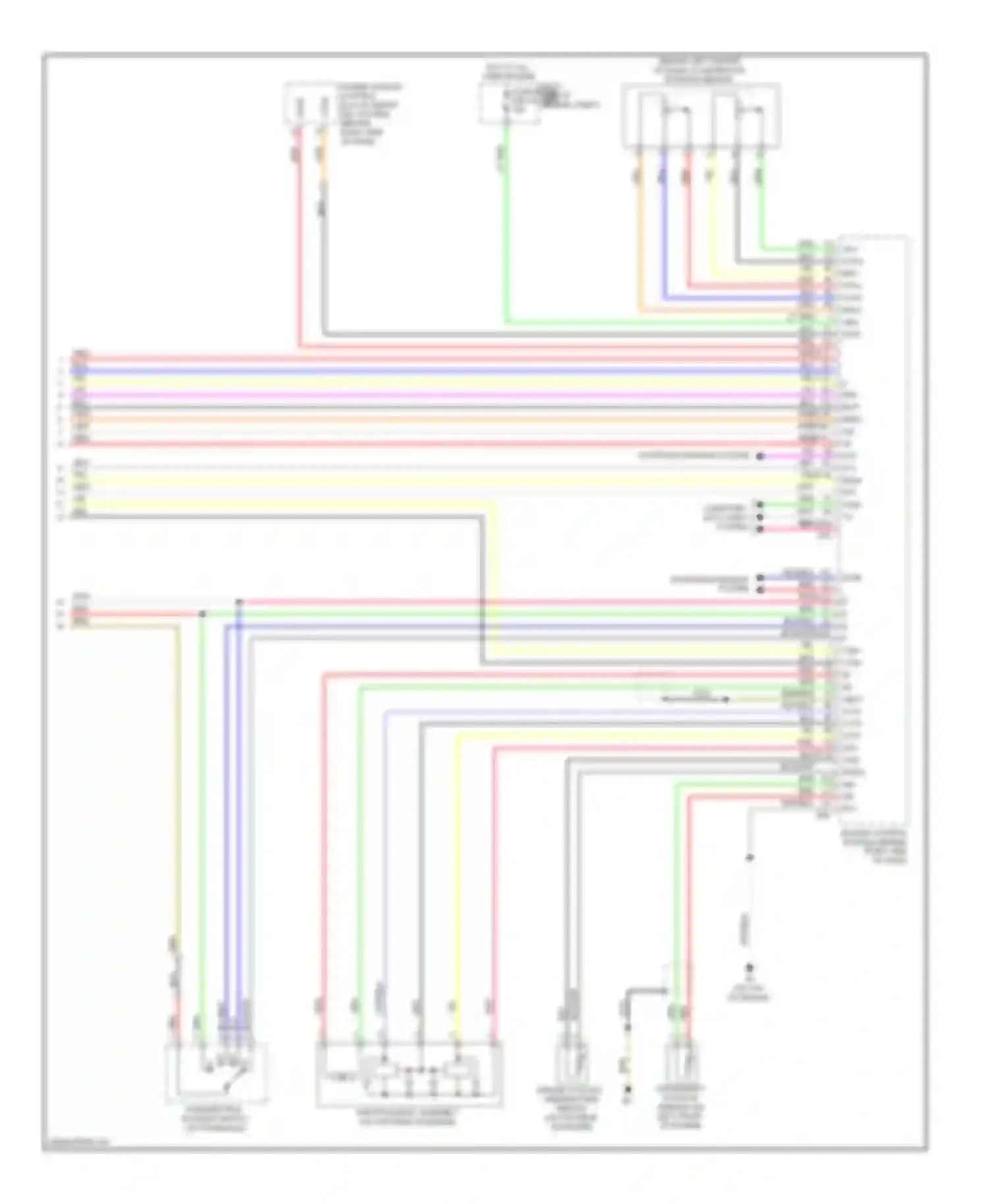 Wiring diagram blk for Toyota Avalon XX30 facelift (2007-2010) (77 of 79)