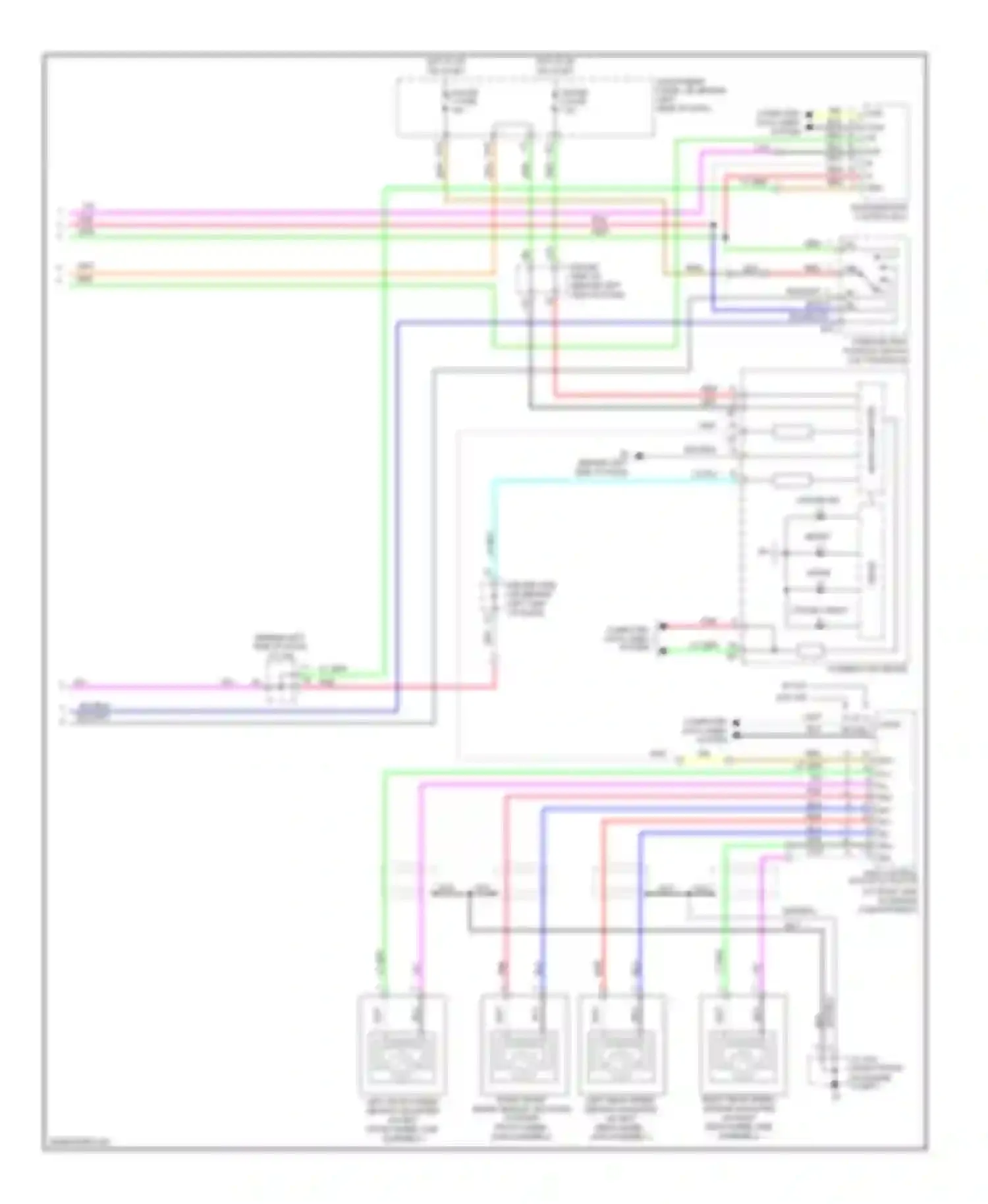 Wiring diagram computer data lines system for Toyota Avalon XX30 facelift (2007-2010) (12 of 41)