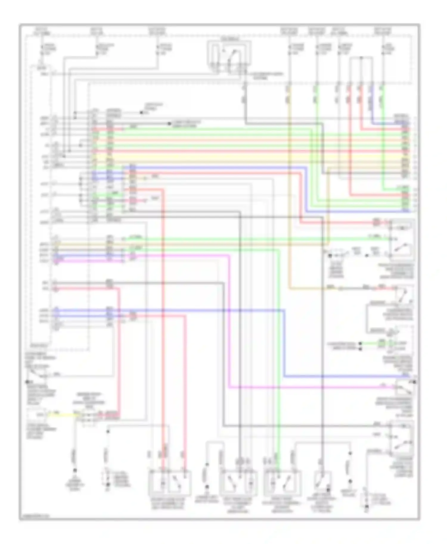 Wiring diagram computer data lines system for Toyota Avalon XX30 facelift (2007-2010) (27 of 41)