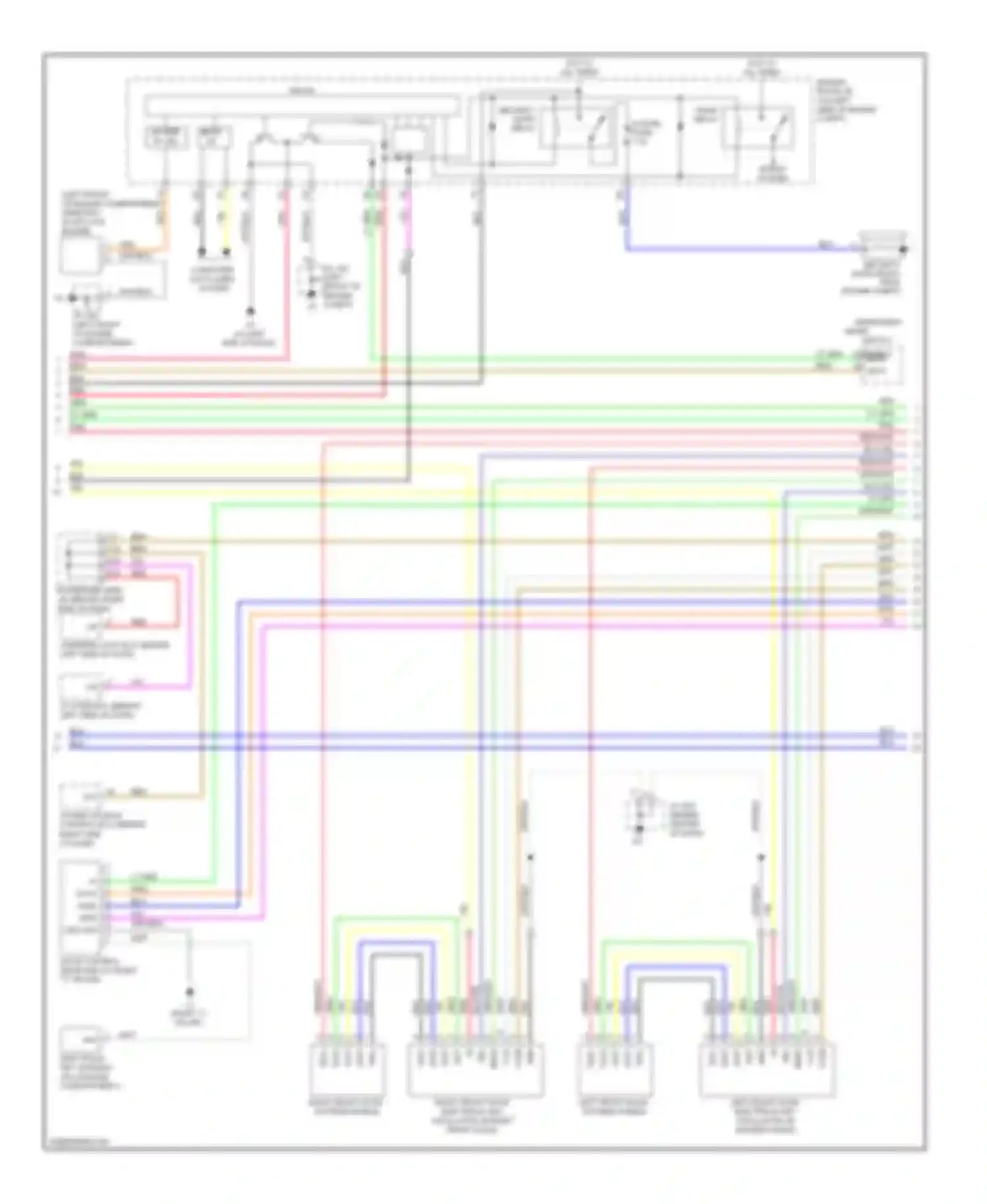 Wiring diagram engine compt) for Toyota Avalon XX30 facelift (2007-2010) (1 of 1)