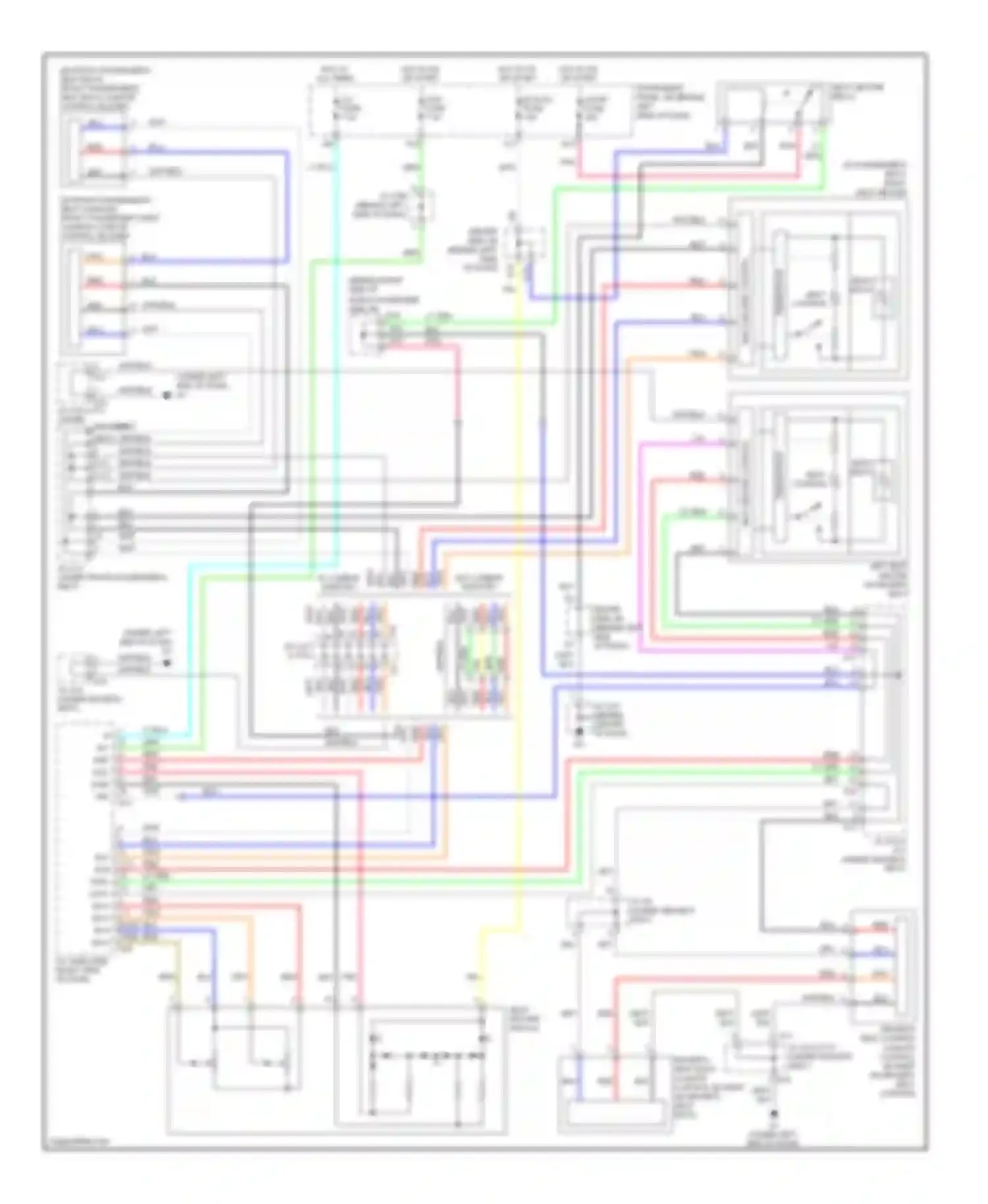 Wiring diagram hot in on or start for Toyota Avalon XX30 facelift (2007-2010) (21 of 33)
