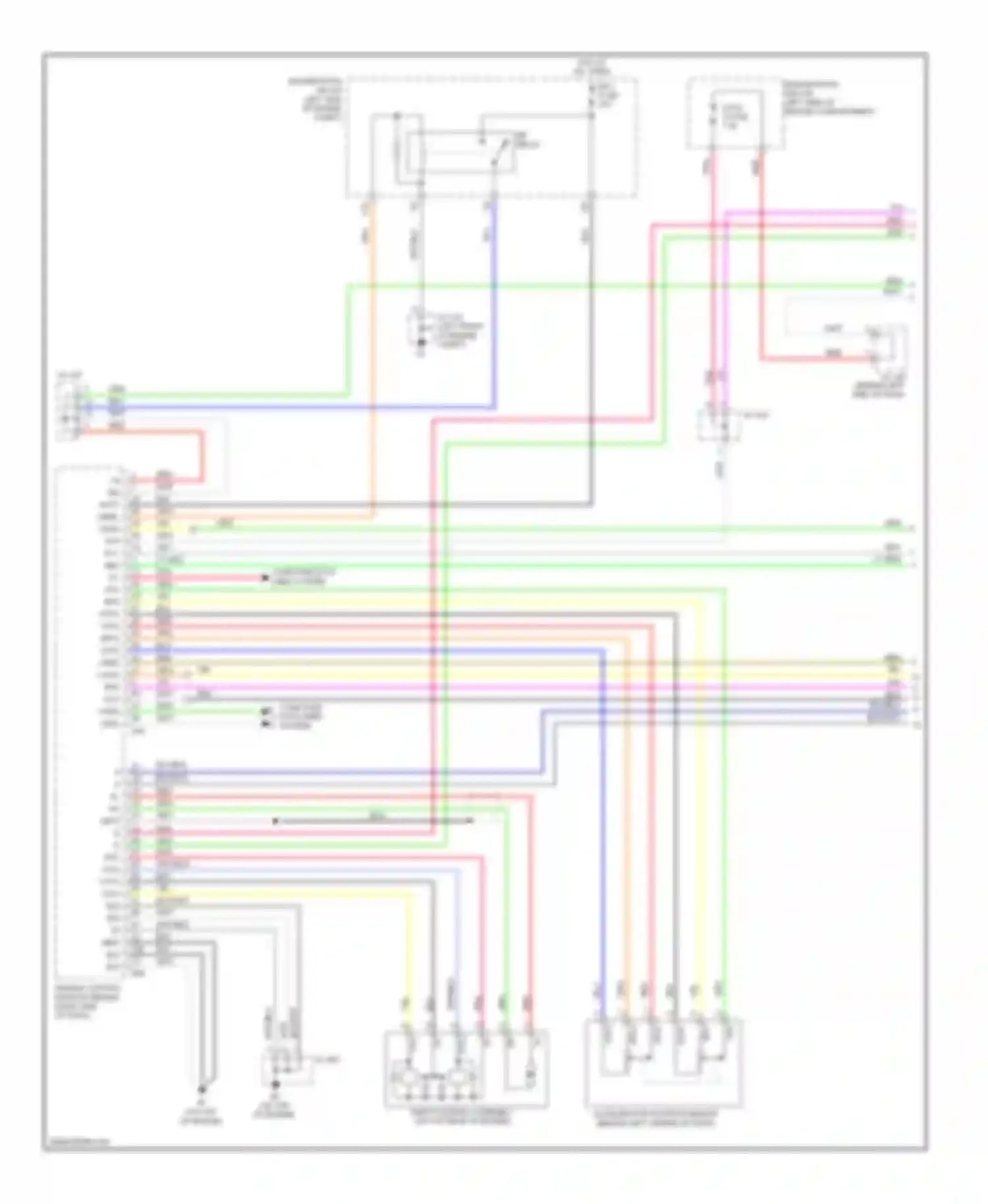 Wiring diagram lgnd cchg spd ccs canh canl for Toyota Avalon XX30 facelift (2007-2010) (1 of 1)
