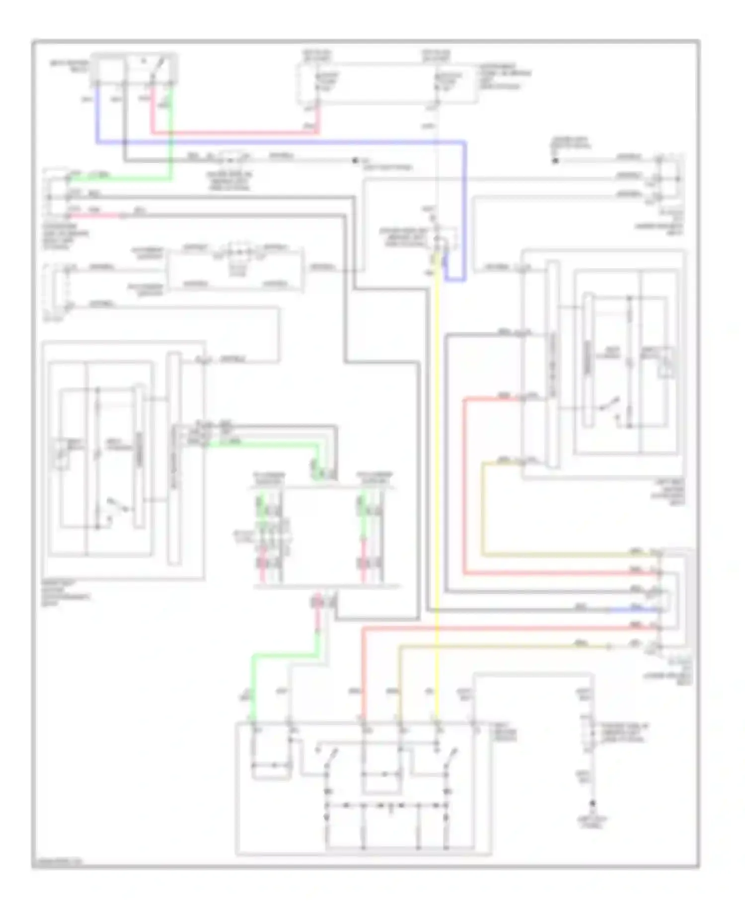 Wiring diagram rv ig for Toyota Avalon XX30 facelift (2007-2010) (1 of 1)