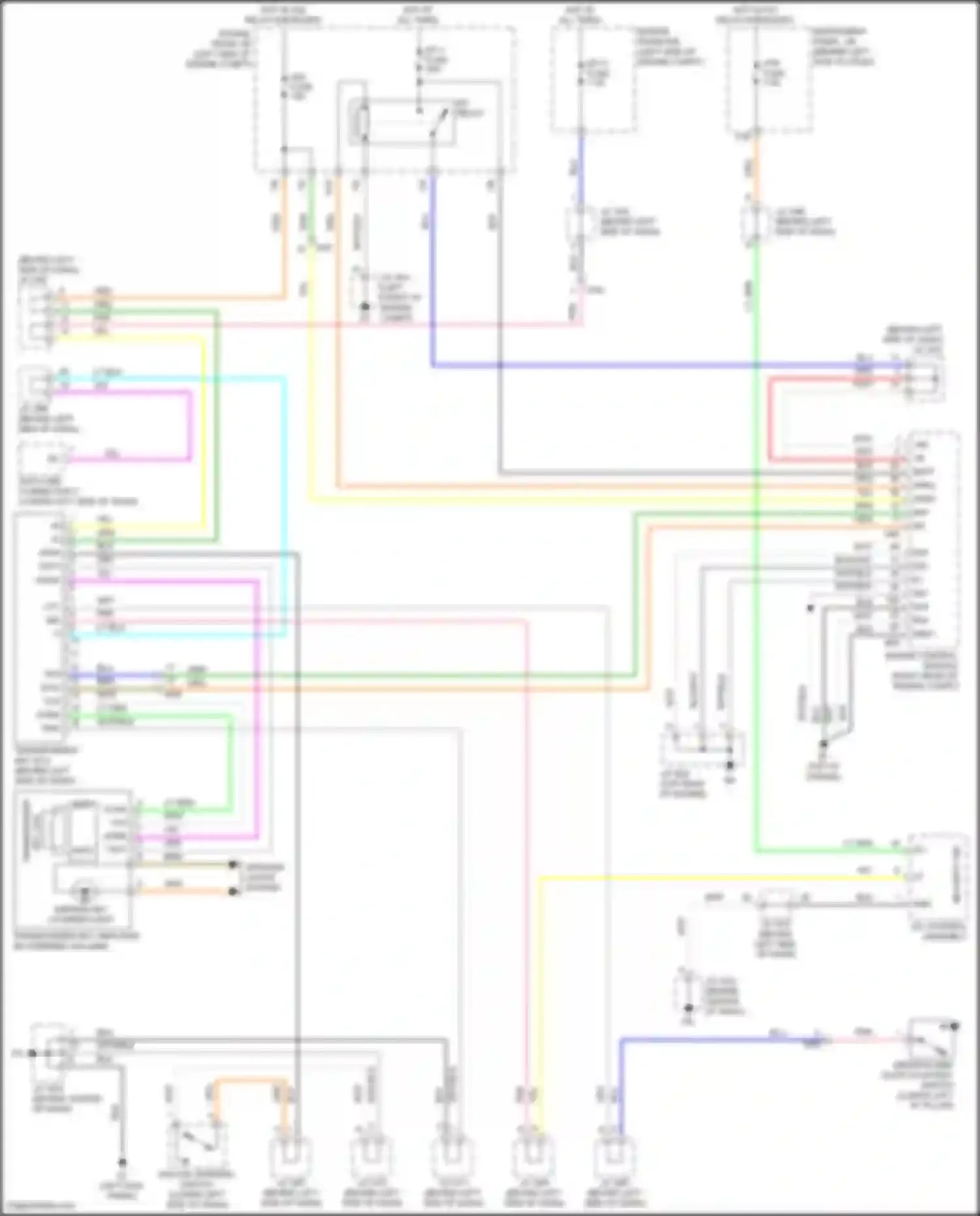 Avalon Toyota XX30 facelift 2 (2010-2012): Immobilizer circuit, w/o smart key system