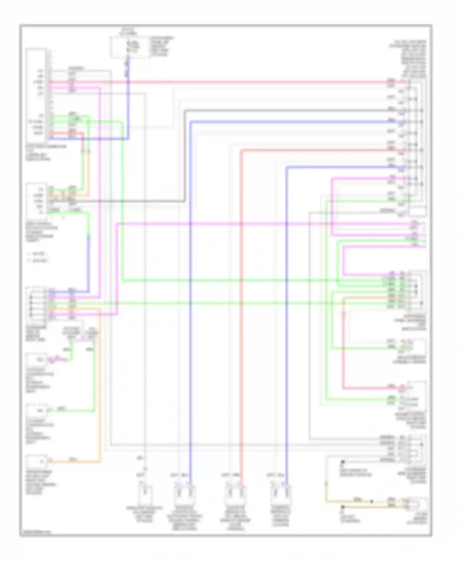 Avalon Toyota XX30 (2005-2007): Computer data lines circuit (1 of 2)